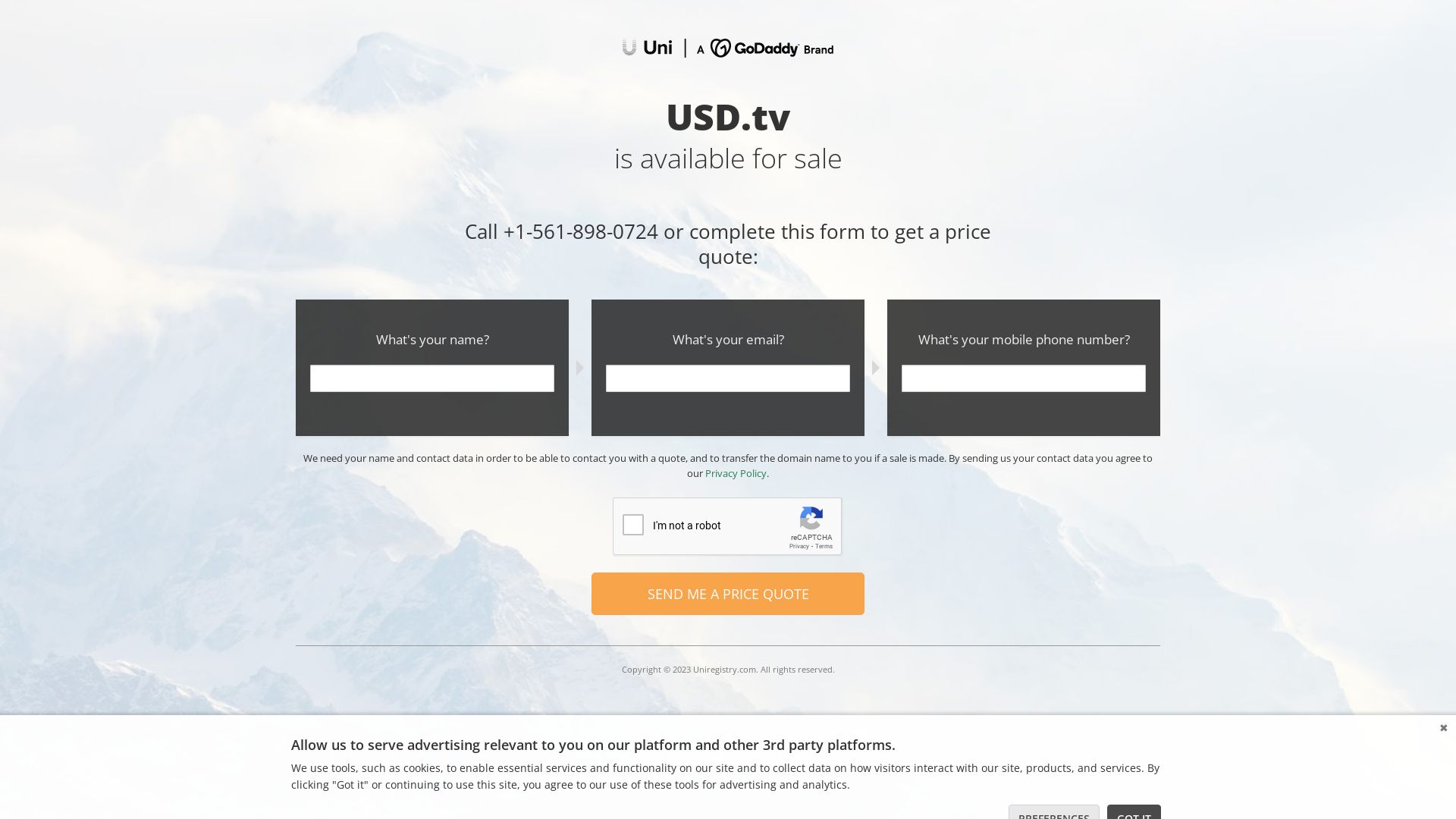 Статус сайта 1.usd.tv ОНЛАЙН