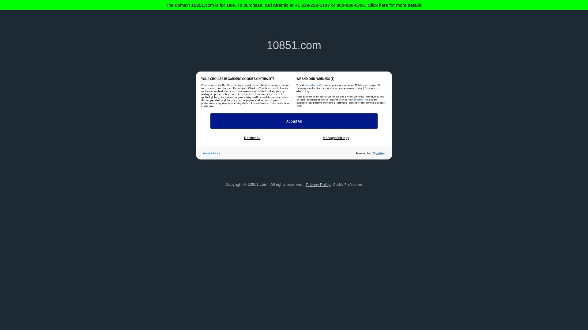 Статус сайта 10851.com ОНЛАЙН
