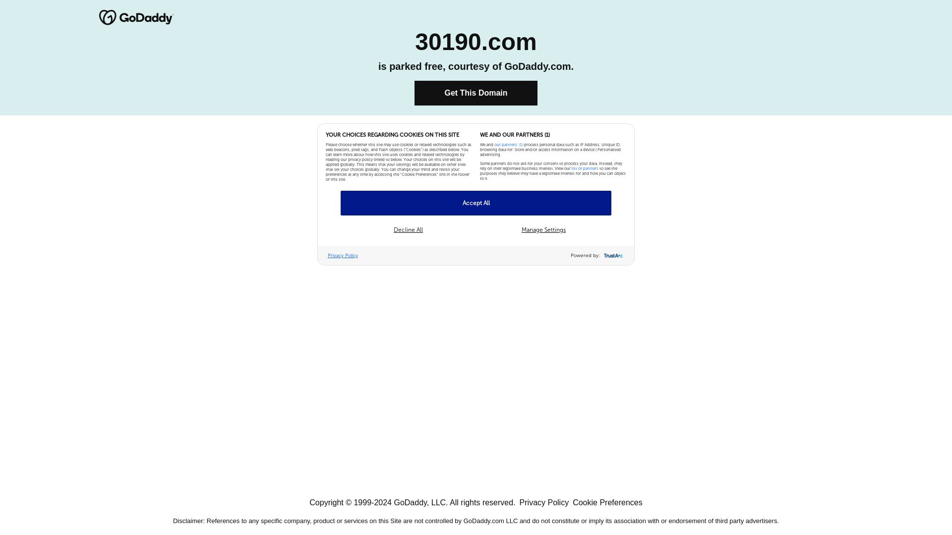 Статус сайта 30190.com ОНЛАЙН