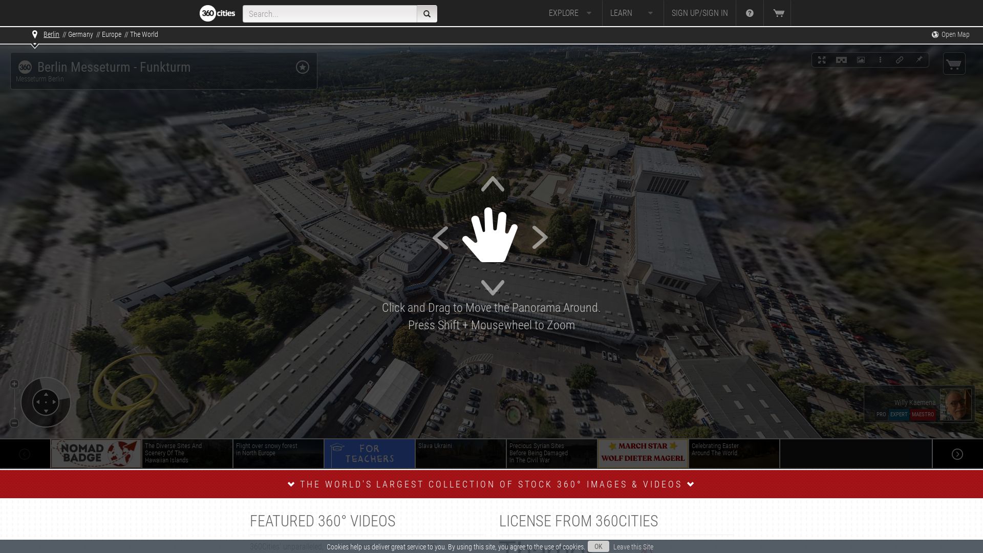 Статус сайта 360cities.net ОНЛАЙН