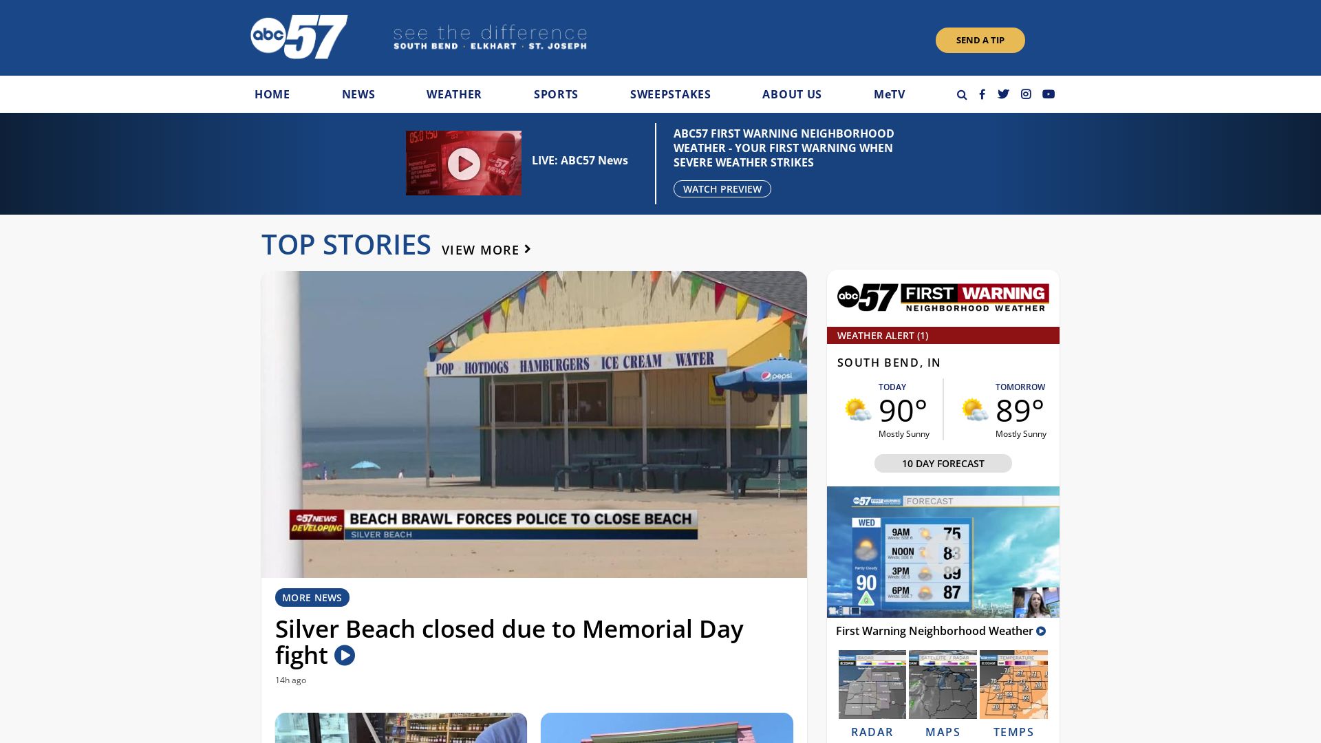 Статус сайта abc57.com ОНЛАЙН