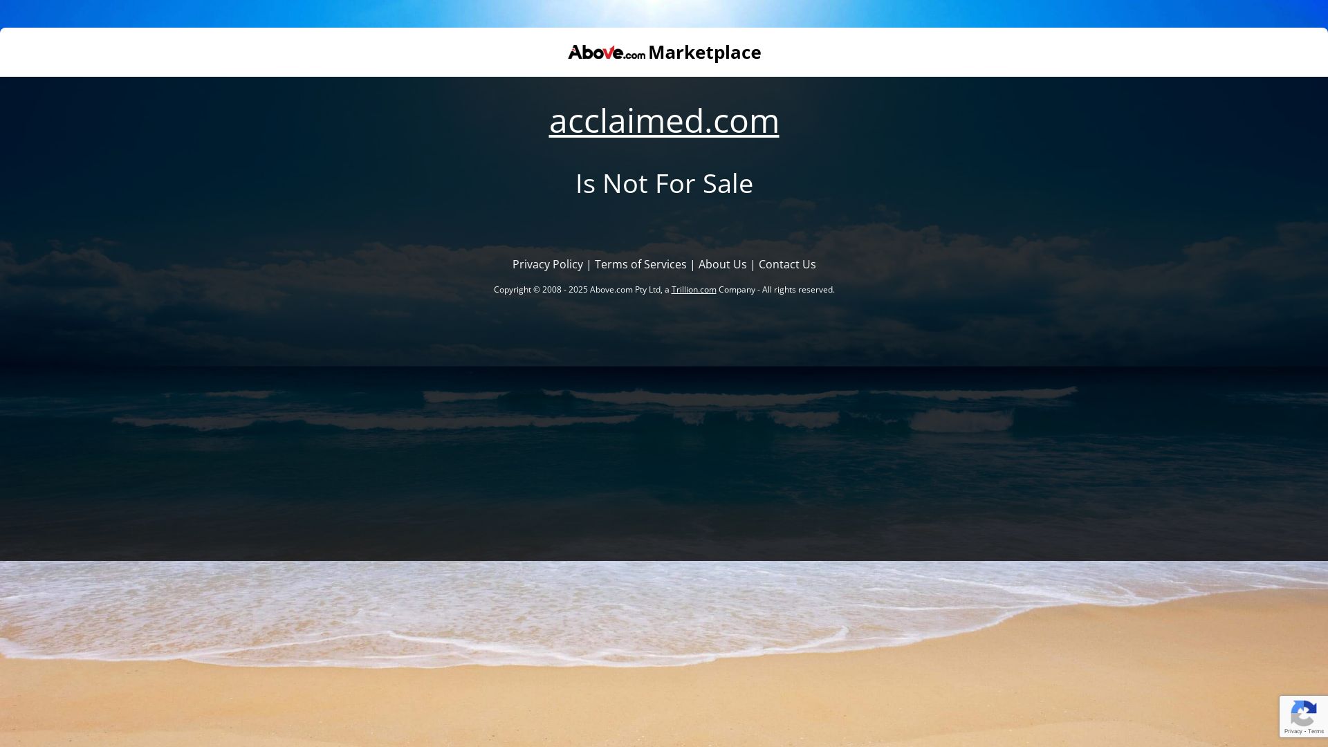 Статус сайта acclaimed.com ОНЛАЙН