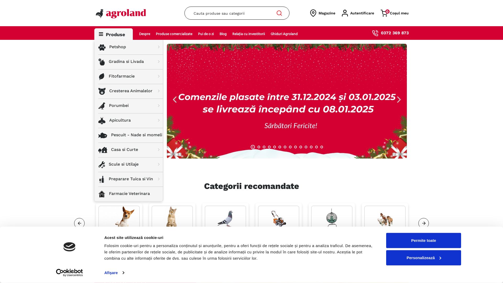 Статус сайта agroland.ro ОНЛАЙН