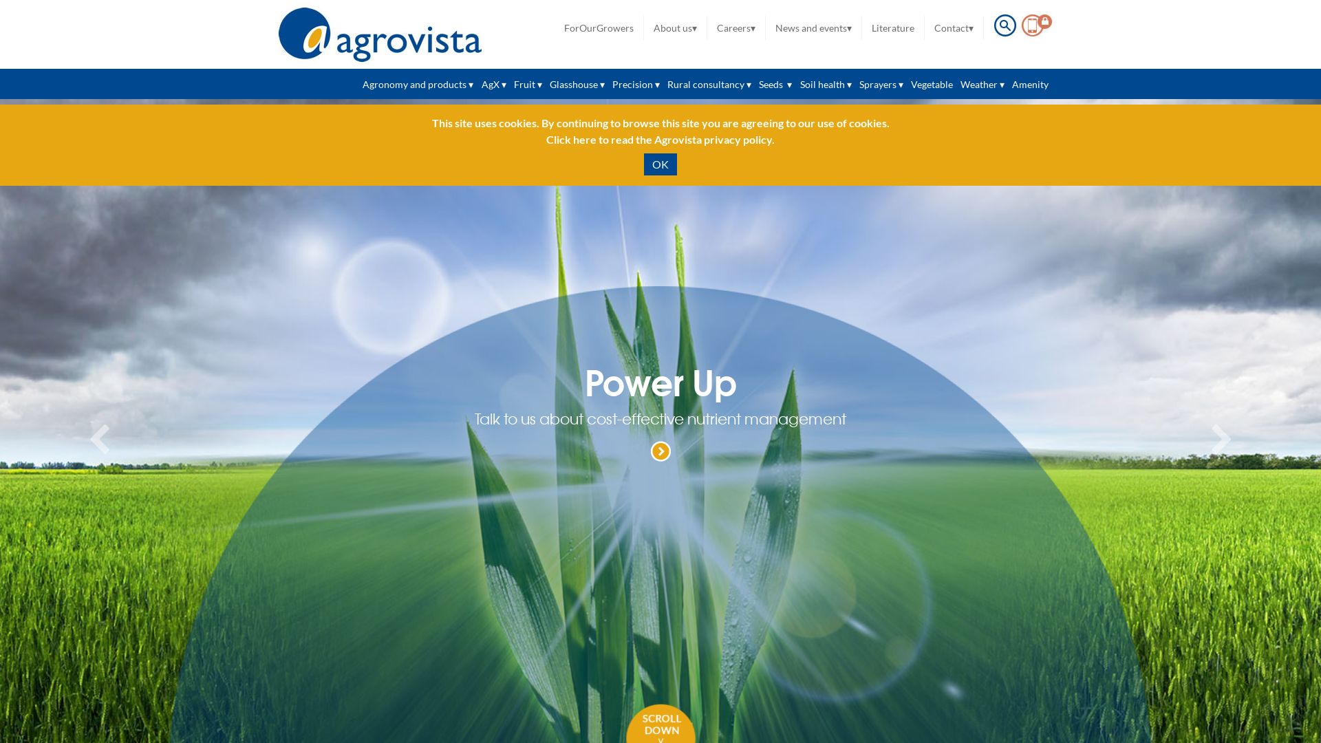 Статус сайта agrovista.co.uk ОНЛАЙН