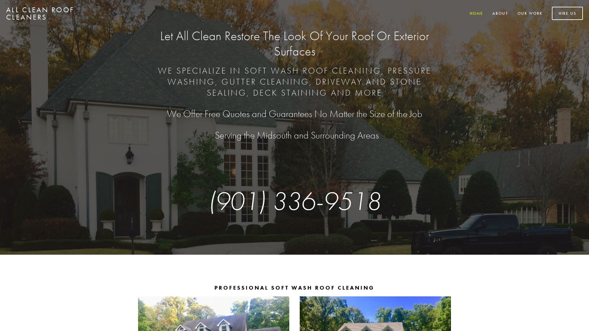 Статус сайта allcleanroofcleaners.com ОНЛАЙН