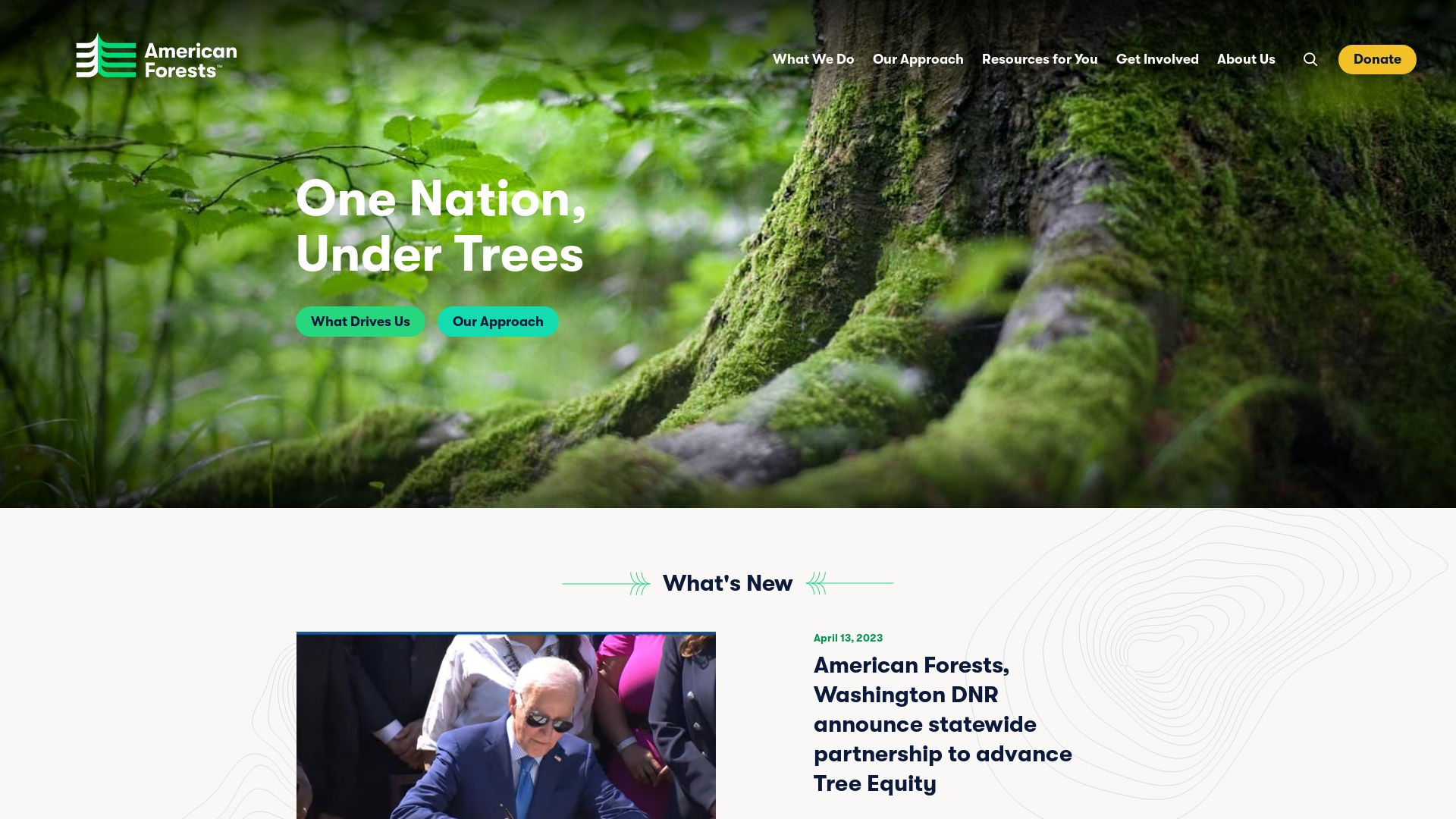 Статус сайта americanforests.org ОНЛАЙН
