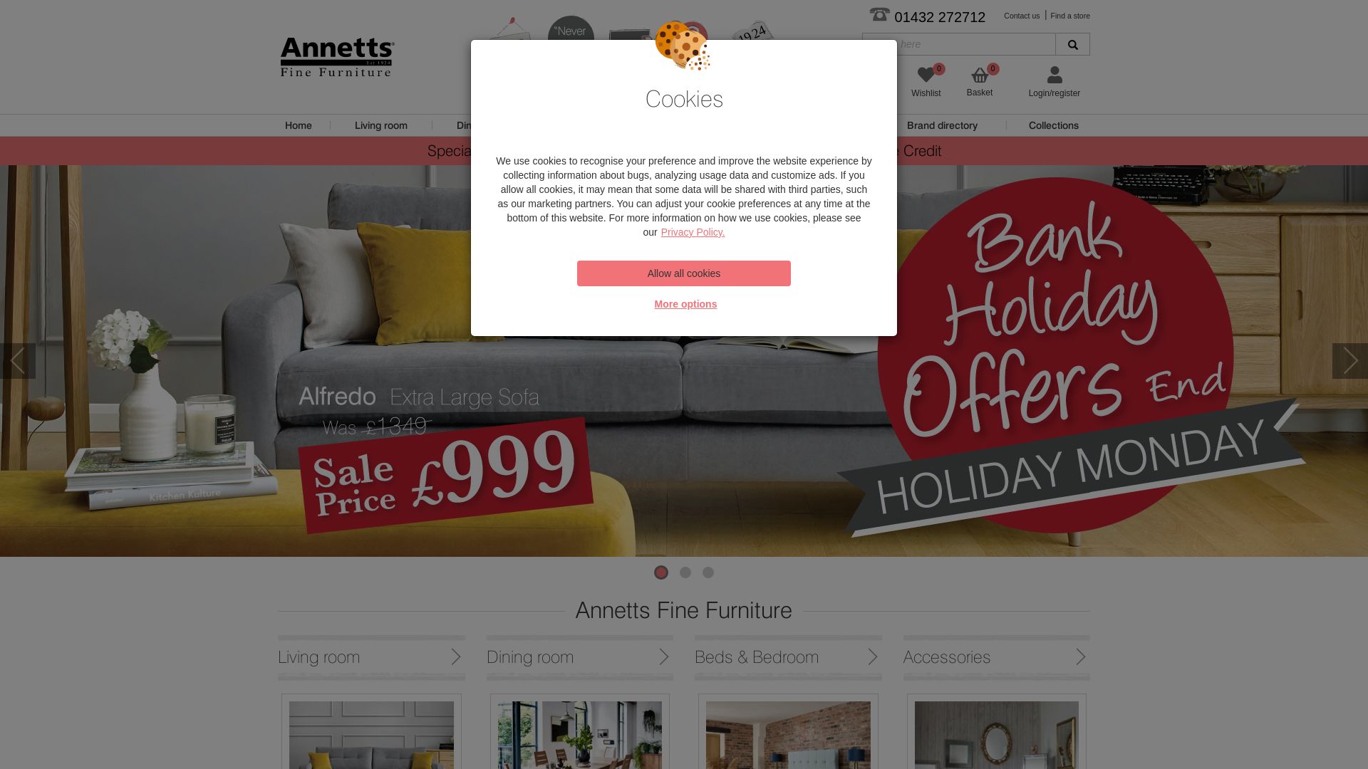 Статус сайта annetts.co.uk ОНЛАЙН
