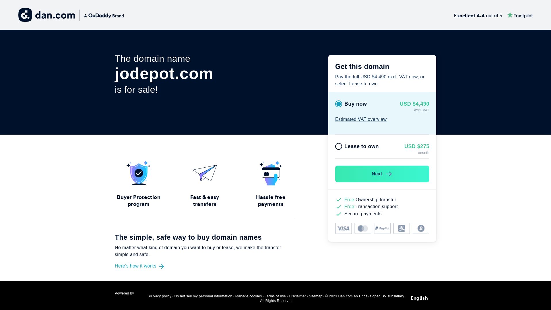 Статус сайта ar.jodepot.com ОНЛАЙН