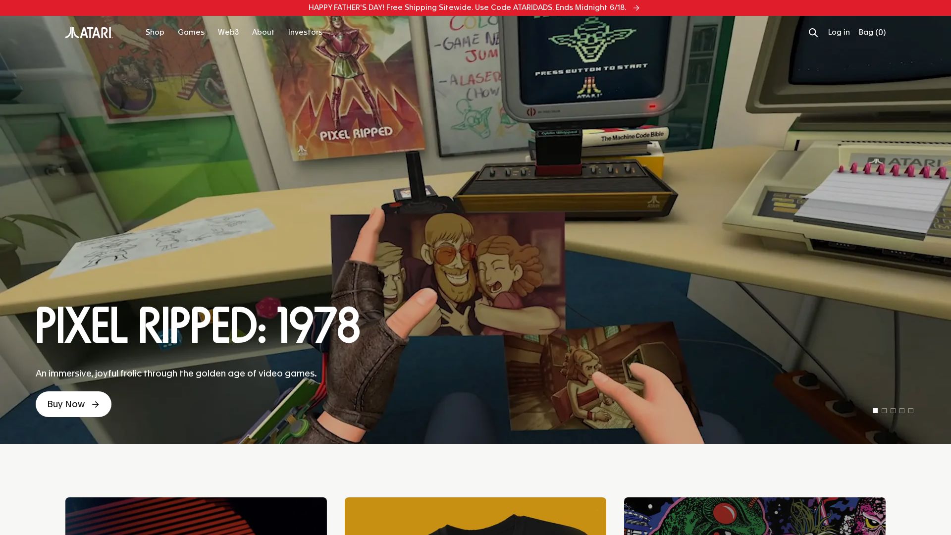 Статус сайта atari.com ОНЛАЙН