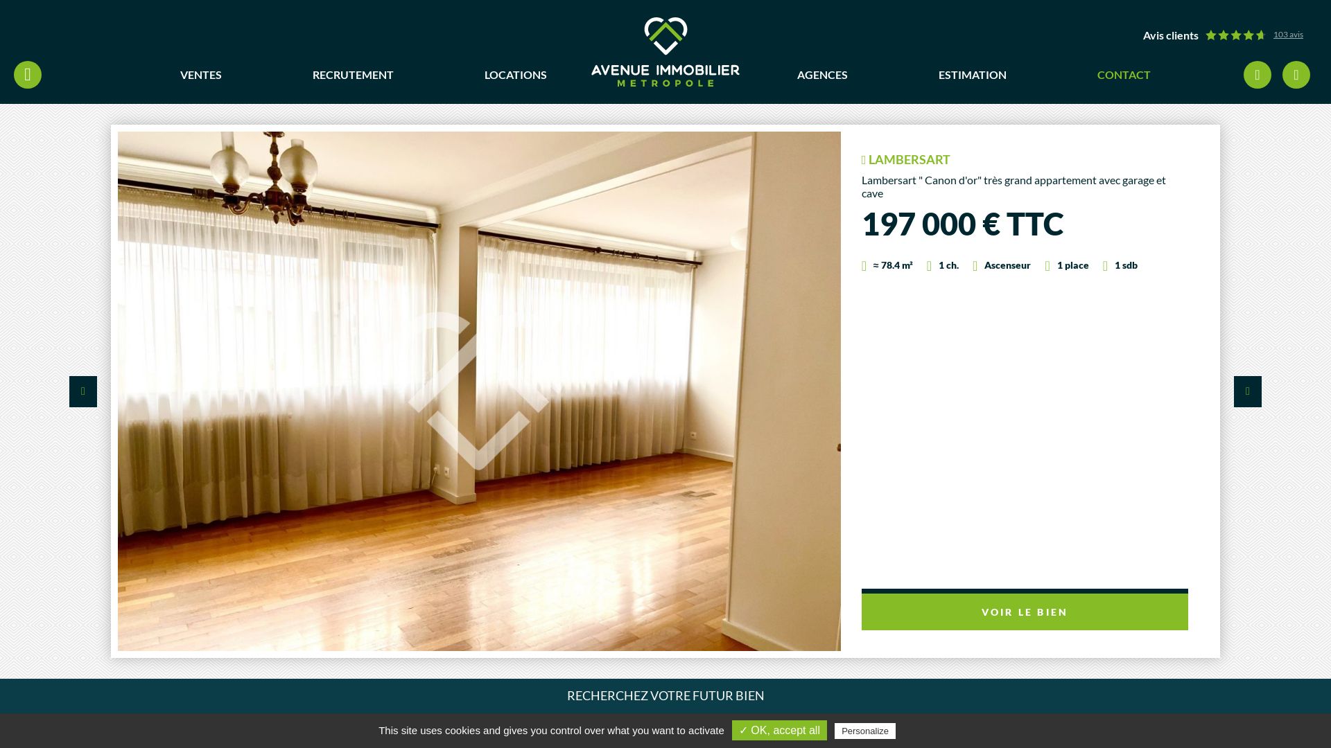 Статус сайта avenue-immobilier-metropole.fr ОНЛАЙН