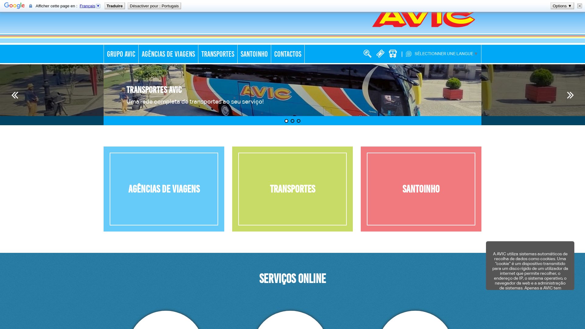 Статус сайта avic.pt ОНЛАЙН