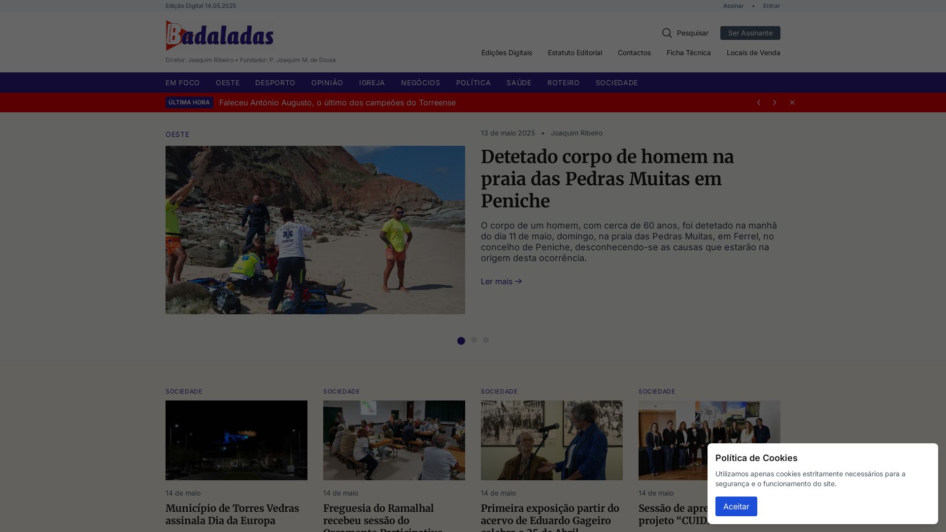 Статус сайта badaladas.pt ОНЛАЙН
