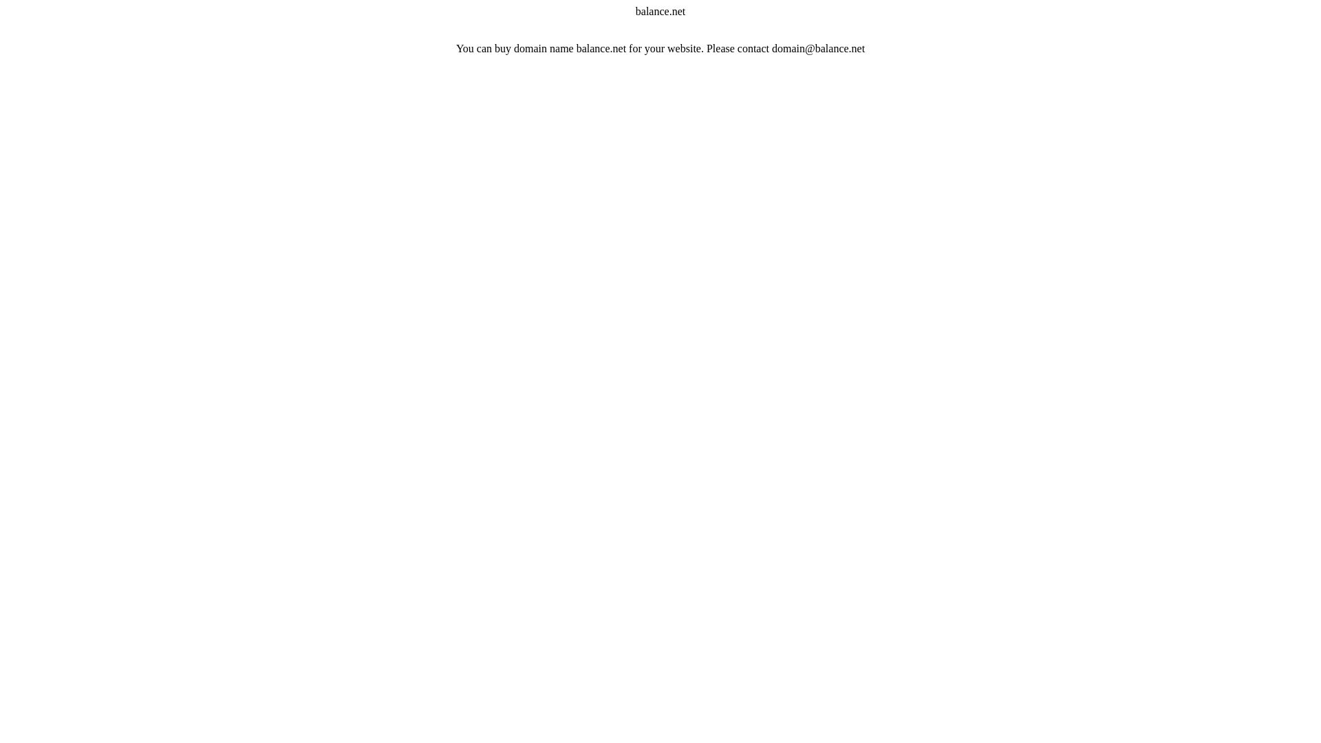 Статус сайта balance.net ОНЛАЙН