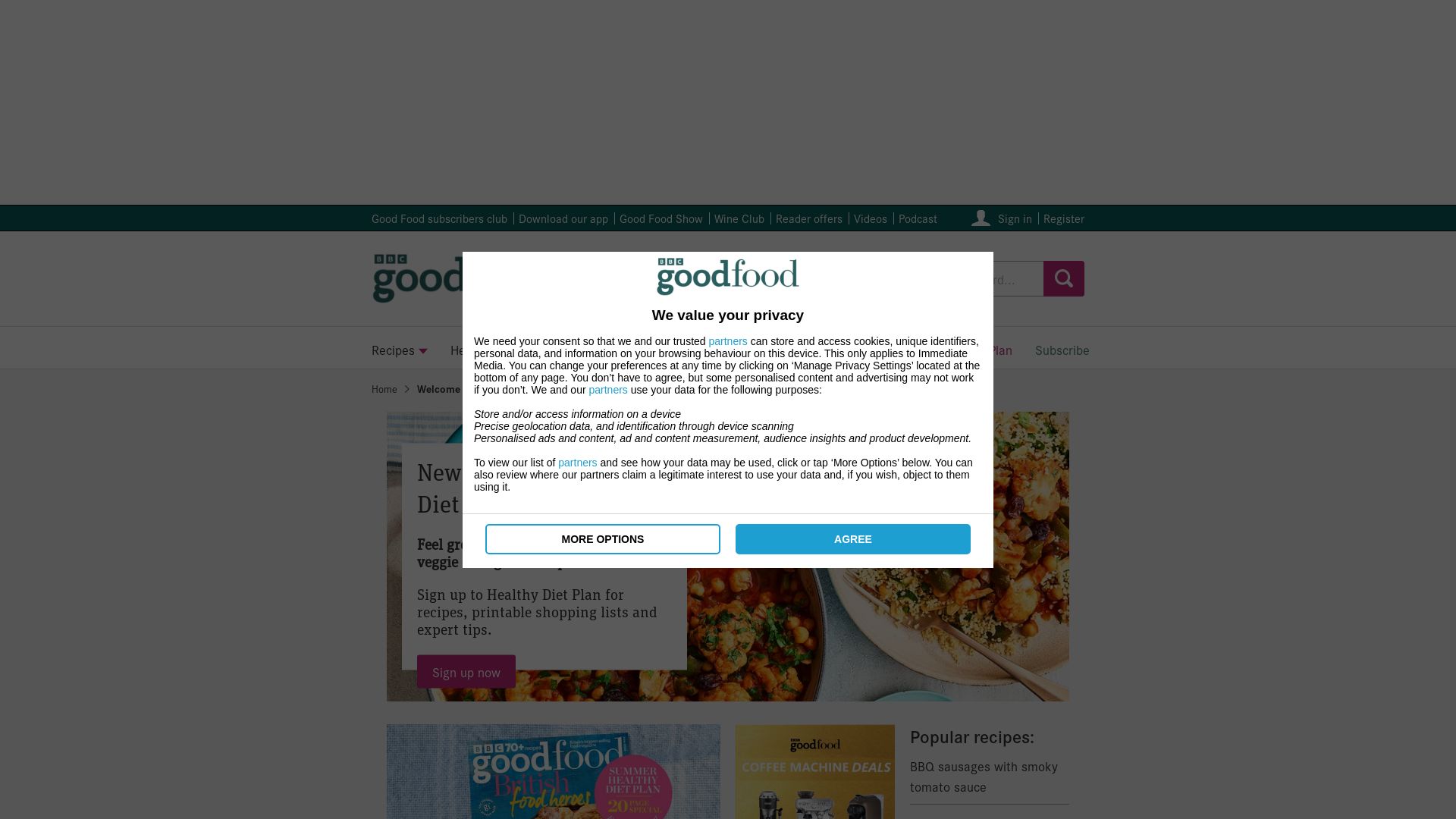 Статус сайта bbcgoodfood.com ОНЛАЙН