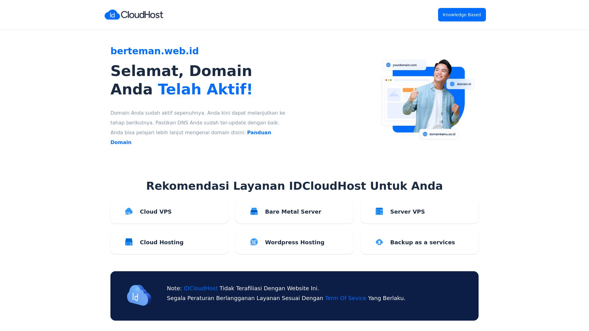 Статус сайта berteman.web.id ОНЛАЙН