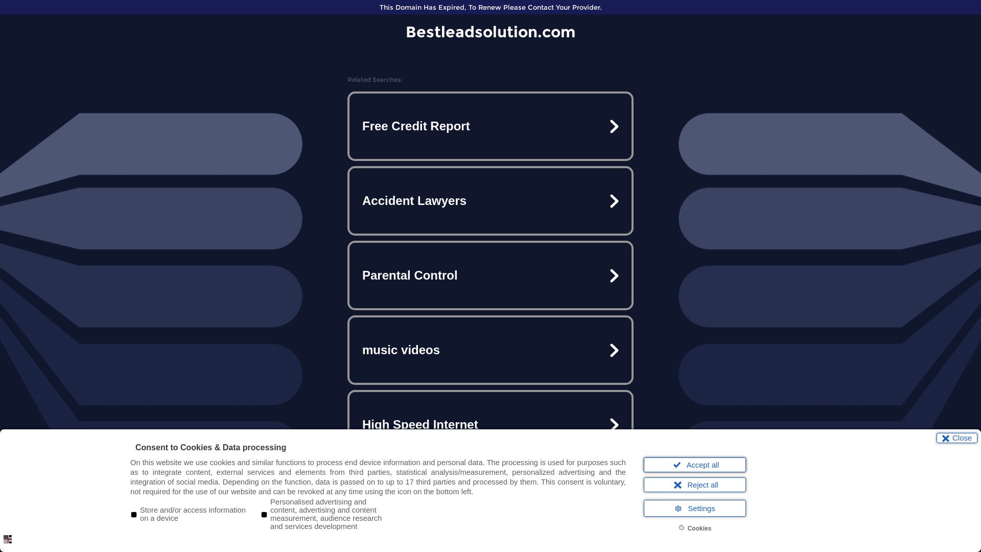 Статус сайта bestleadsolution.com ОНЛАЙН