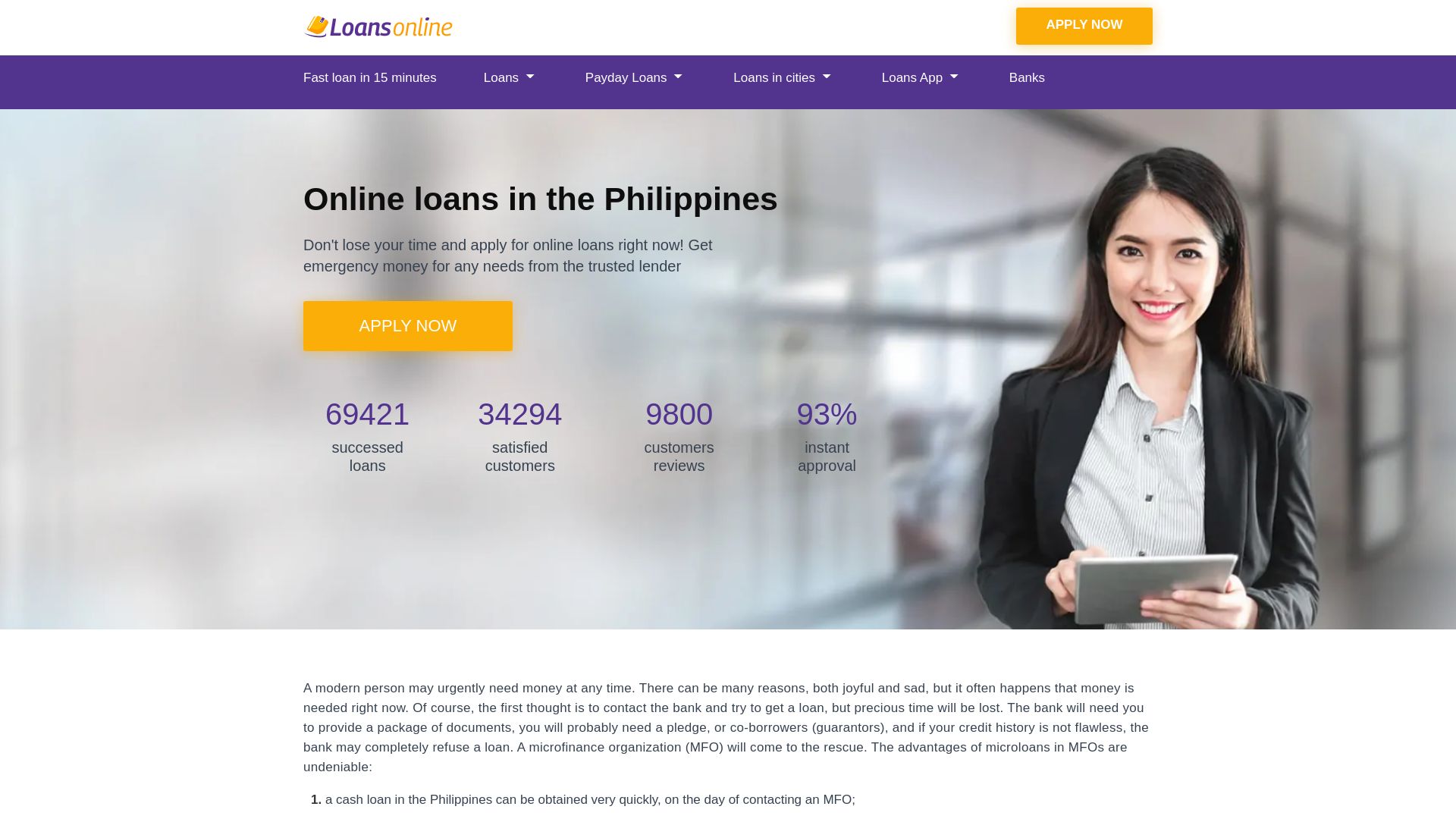 Статус сайта bestloanonline.com ОНЛАЙН