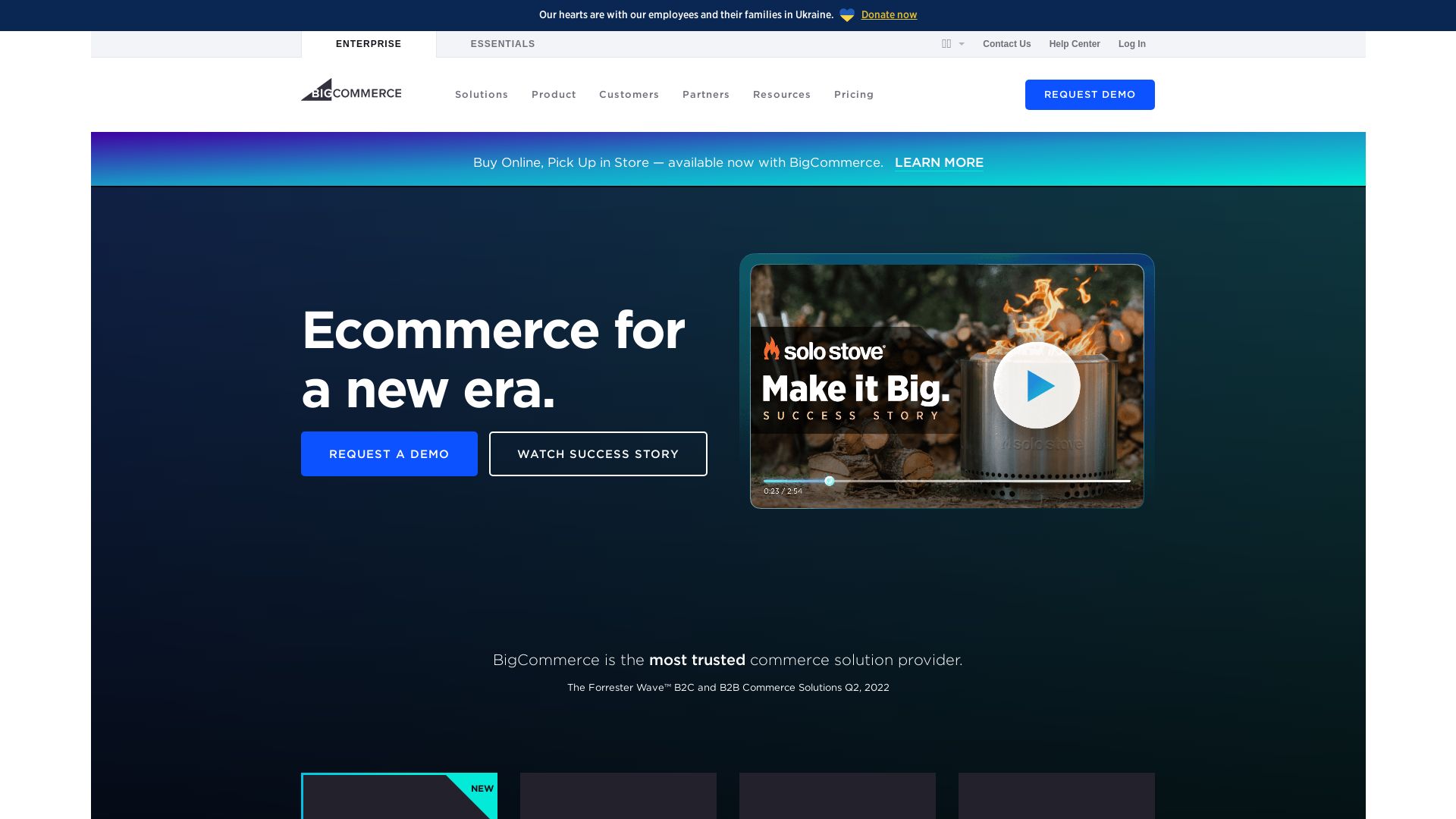 Статус сайта bigcommerce.com ОНЛАЙН