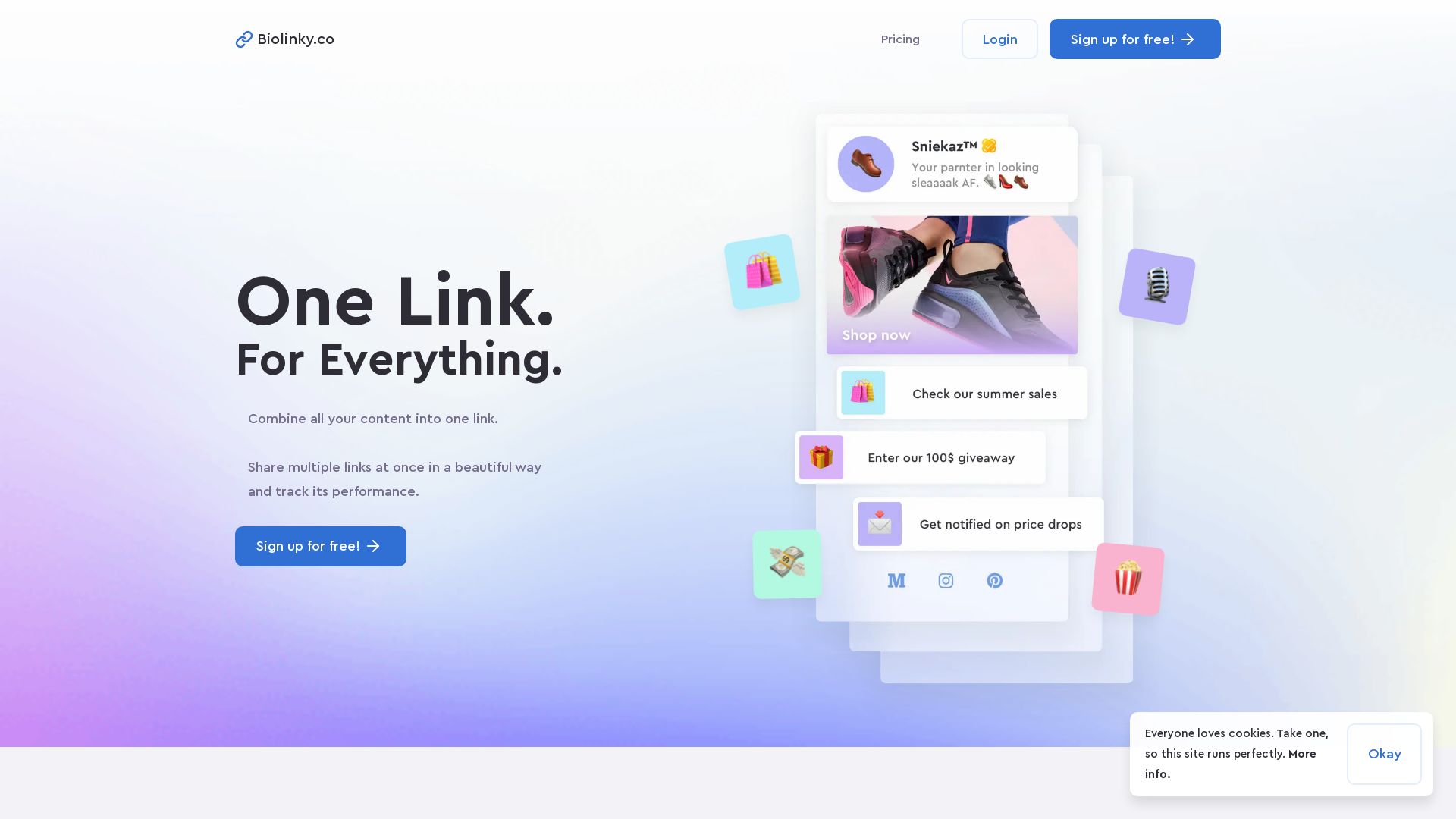 Статус сайта biolinky.co ОНЛАЙН