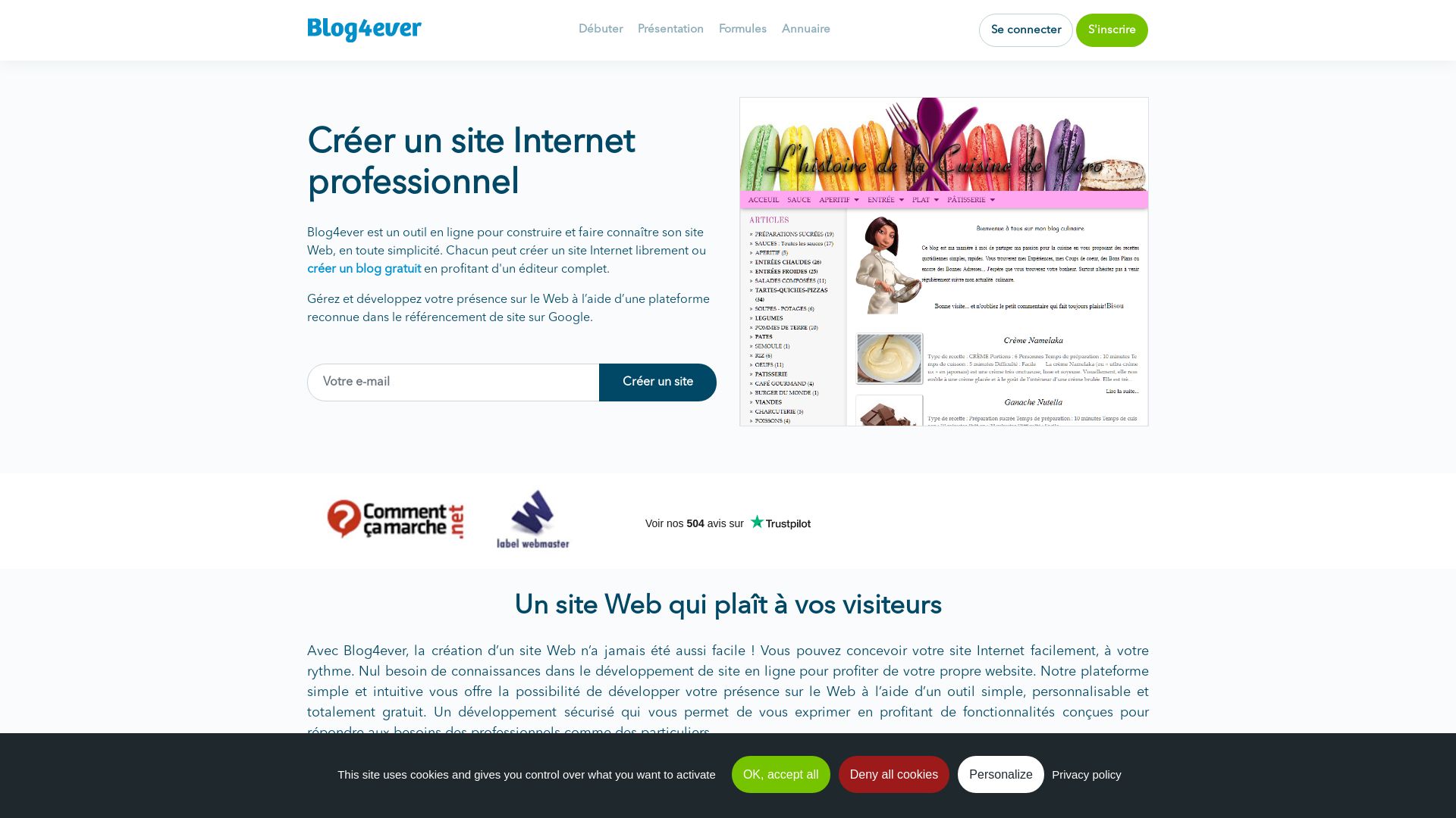 Статус сайта blog4ever.com ОНЛАЙН