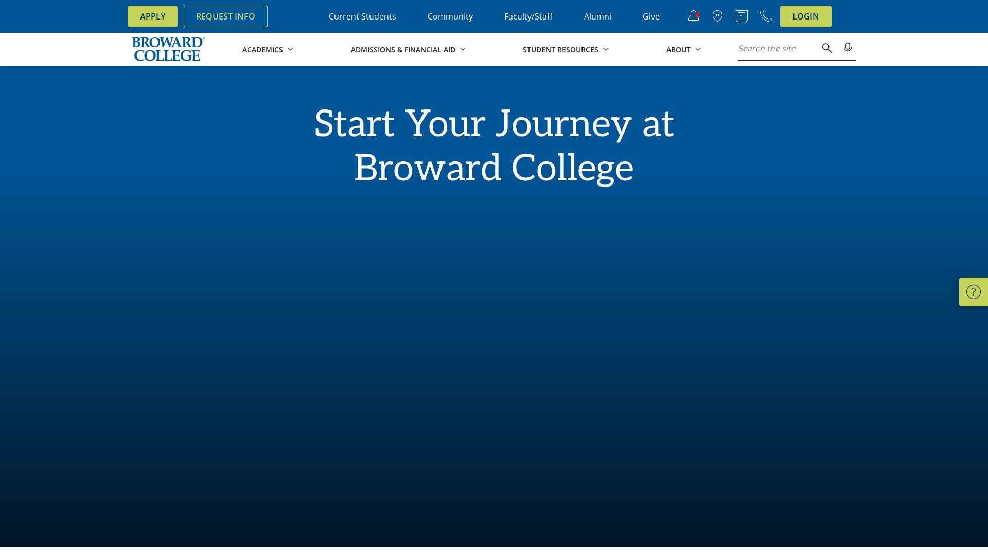 Статус сайта broward.edu ОНЛАЙН