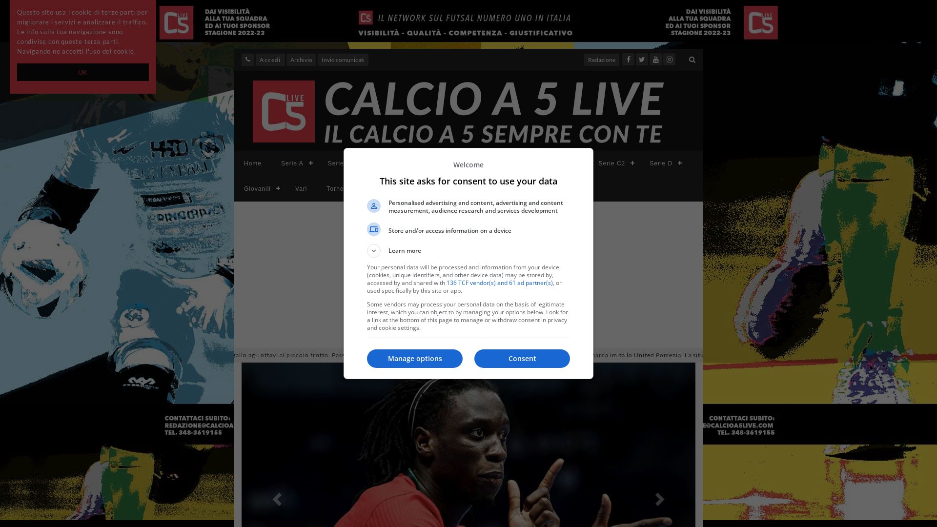 Статус сайта calcioa5live.com ОНЛАЙН