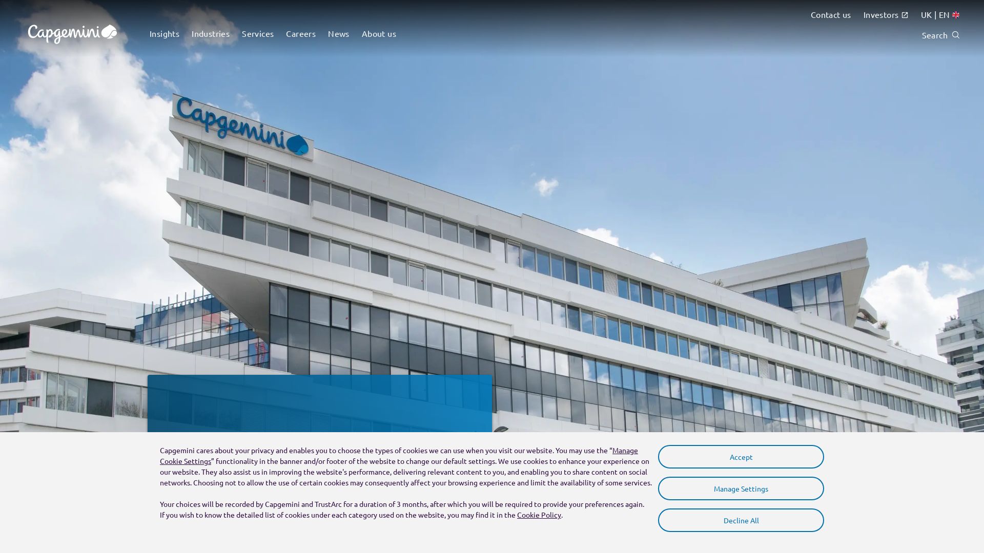 Статус сайта capgemini.co.uk ОНЛАЙН