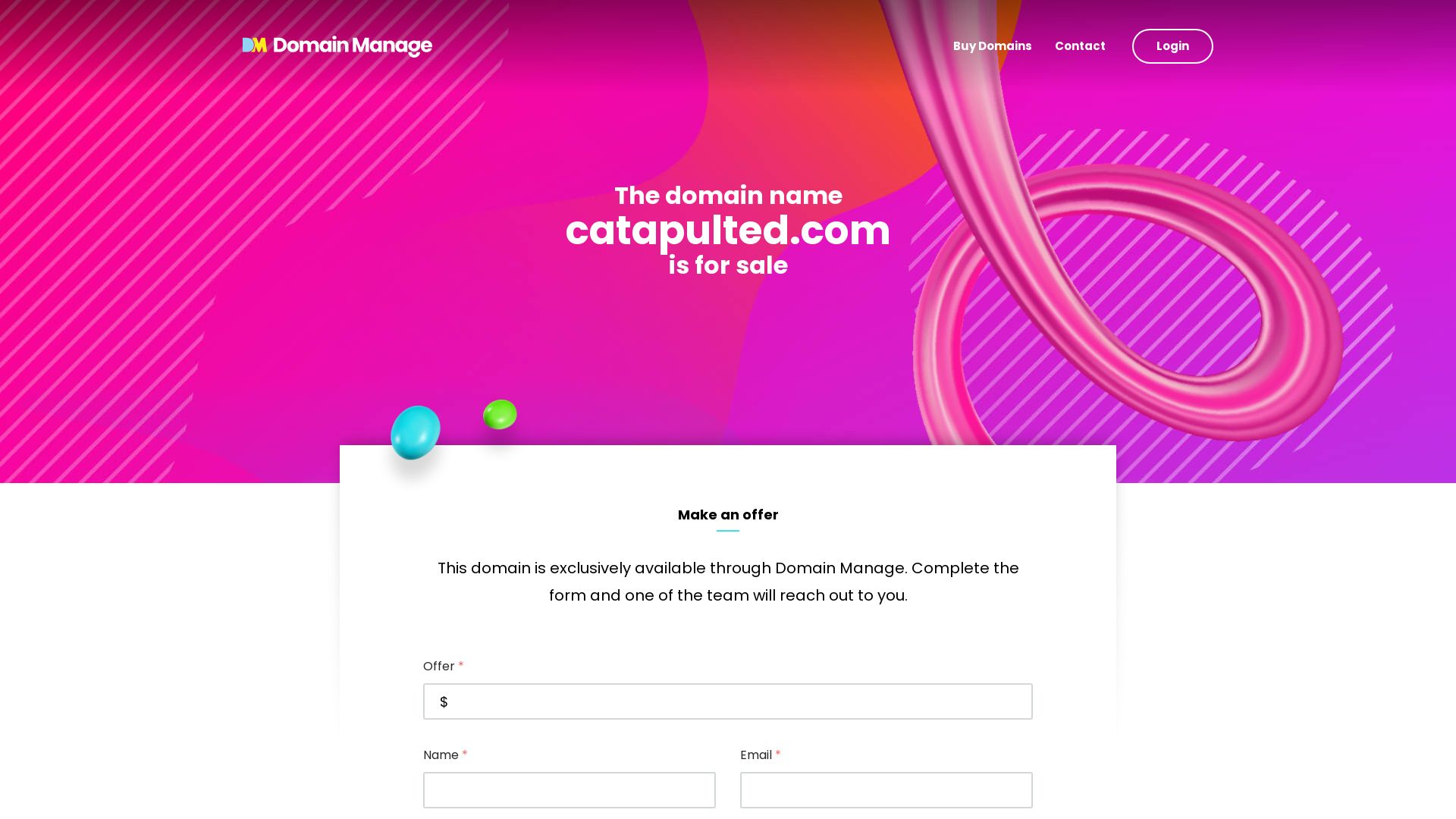 Статус сайта catapulted.com ОНЛАЙН