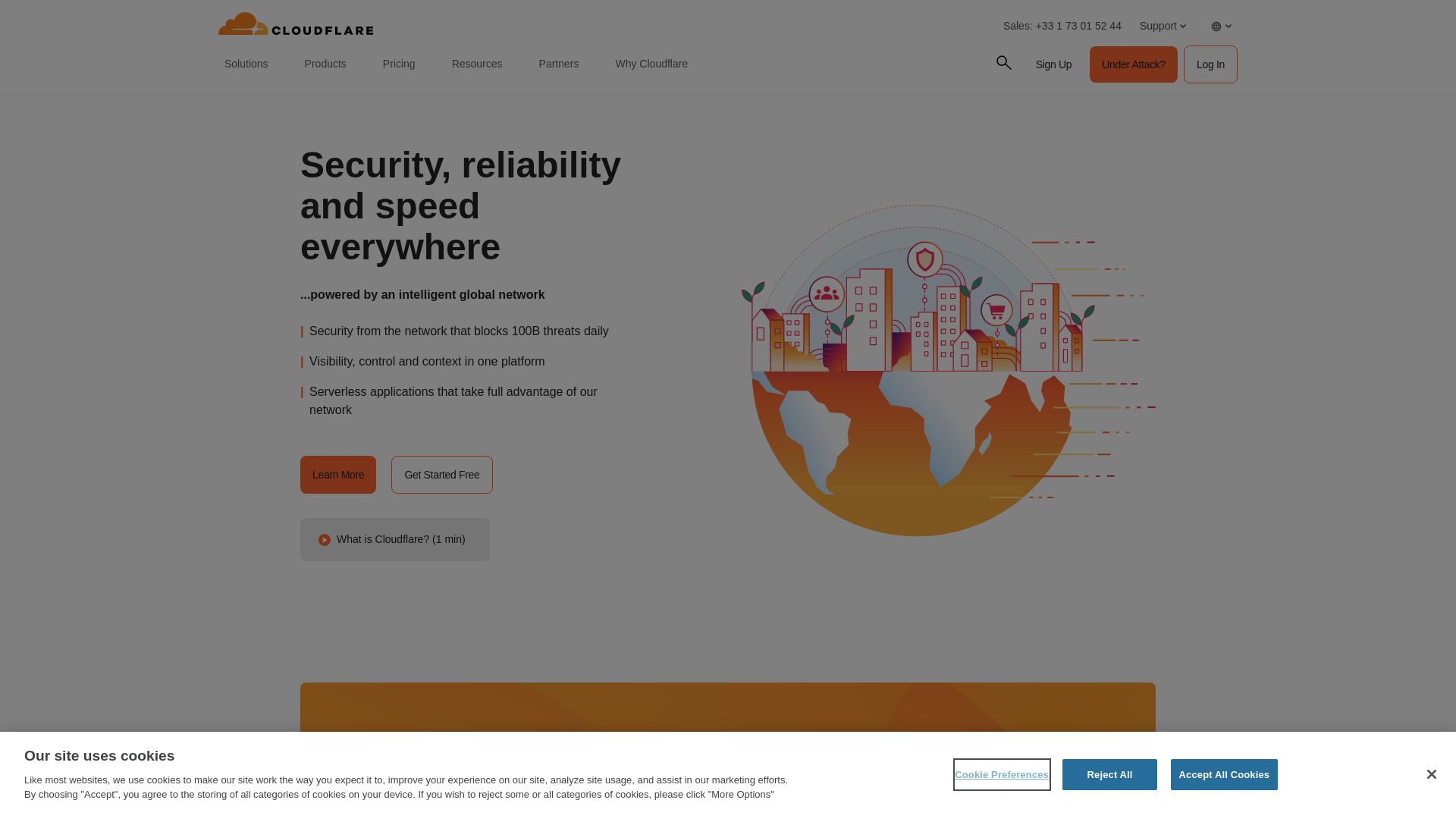 Статус сайта cdnjs.cloudfare.com ОНЛАЙН