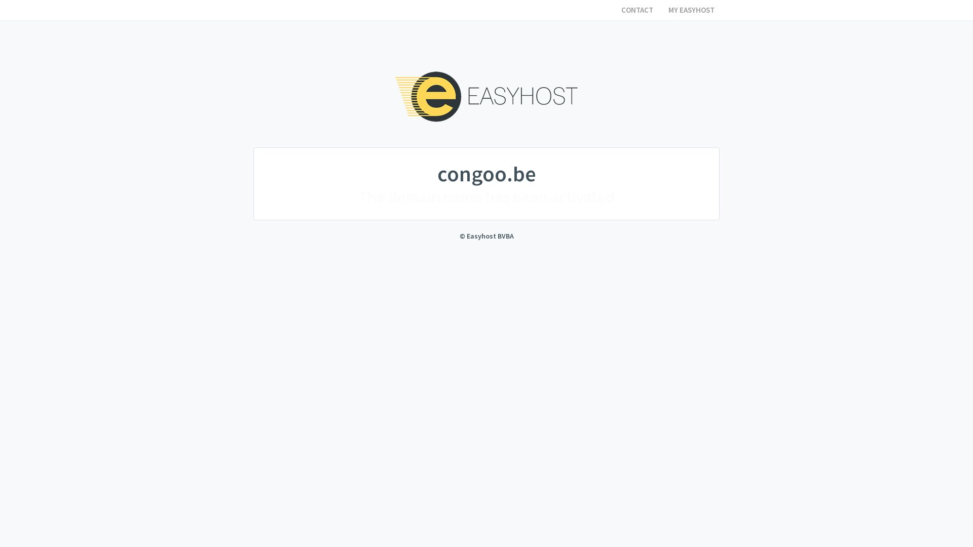 Статус сайта congoo.be ОНЛАЙН