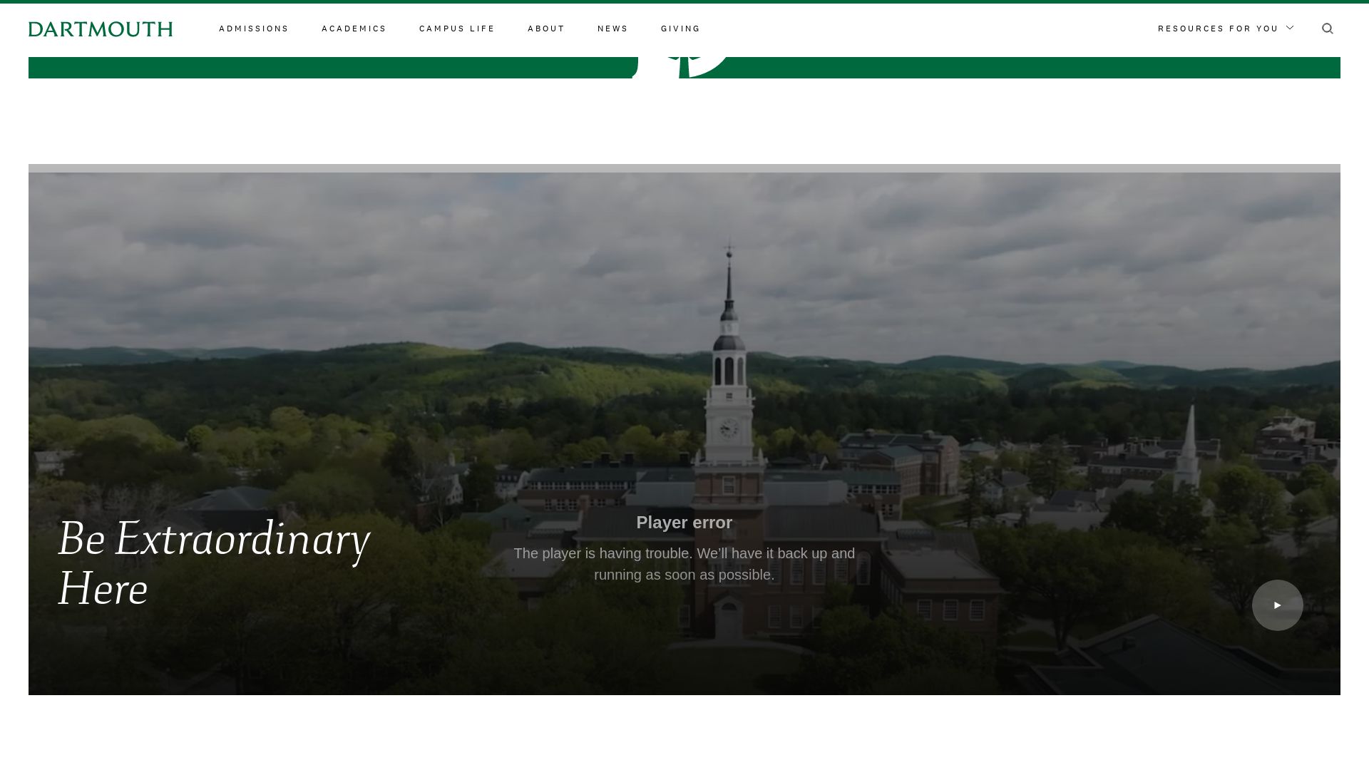 Статус сайта dartmouth.edu ОНЛАЙН