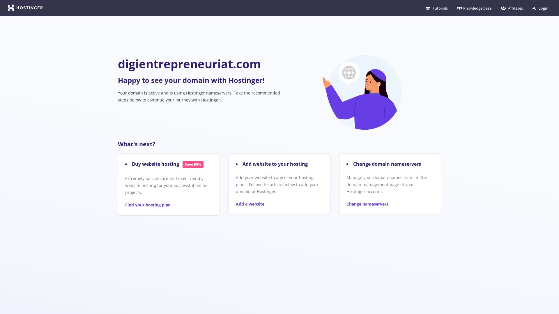Статус сайта digientrepreneuriat.com ОНЛАЙН