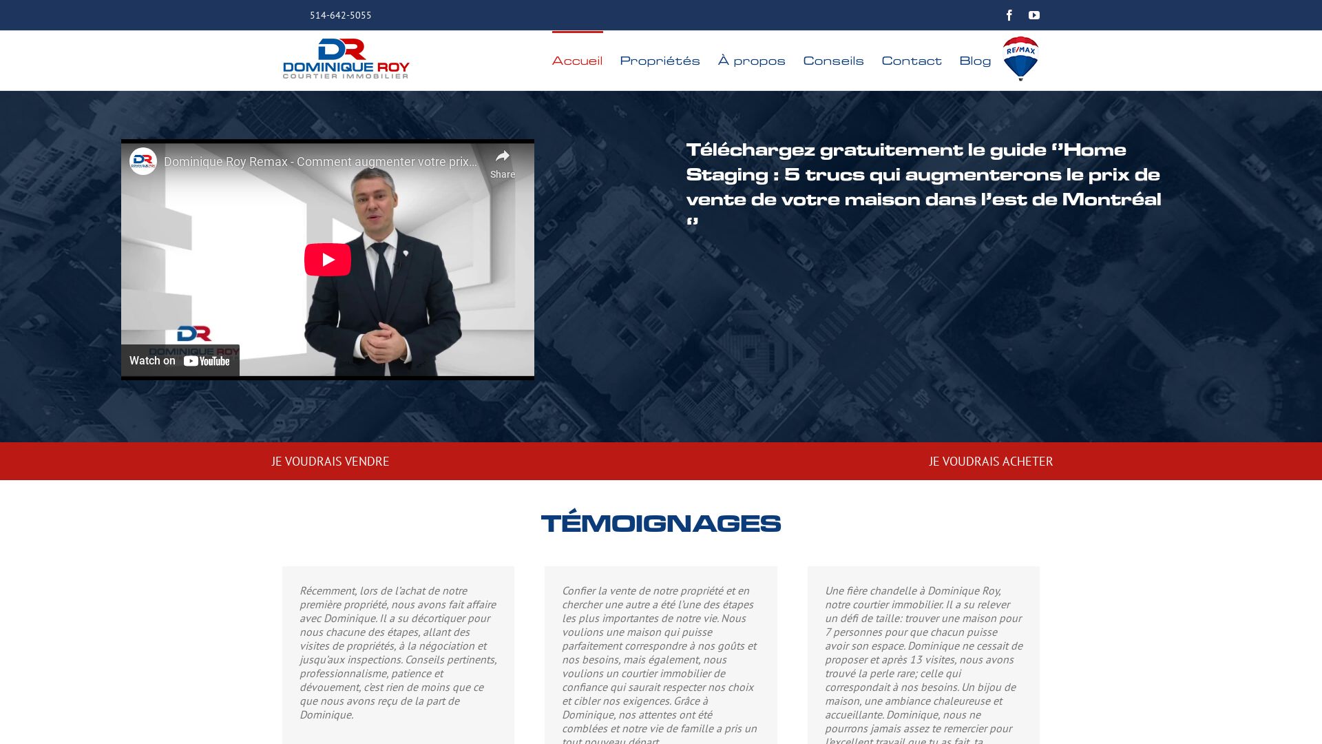 Статус сайта dominiqueroy.com ОНЛАЙН