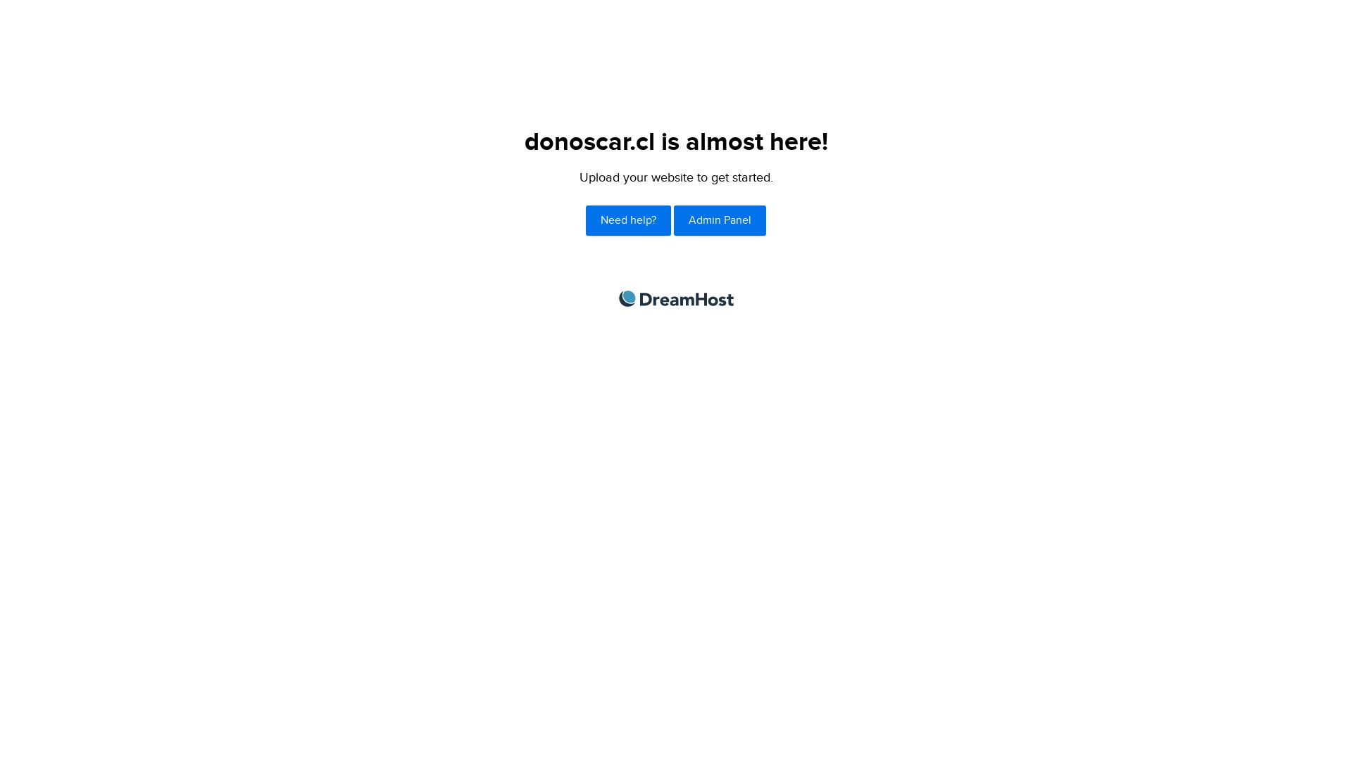 Статус сайта donoscar.cl ОНЛАЙН