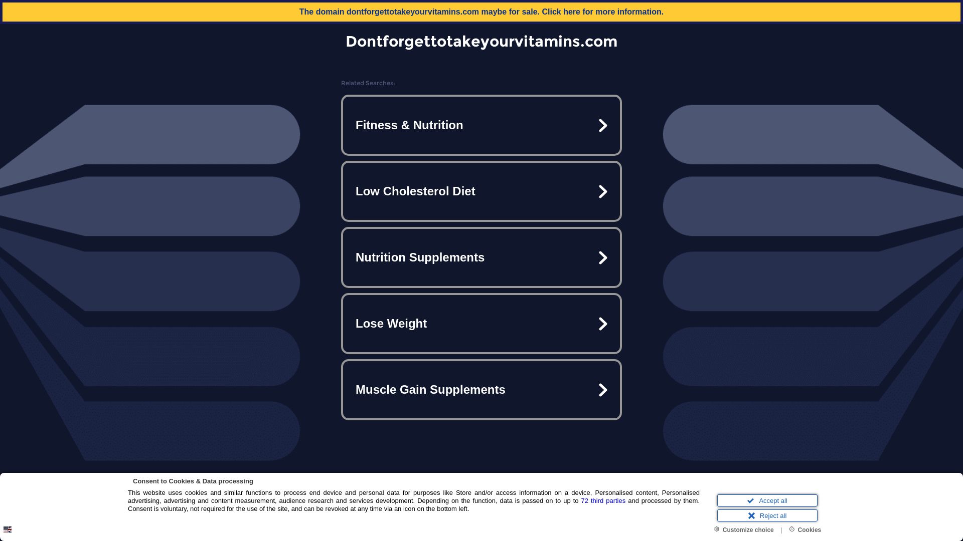 Статус сайта dontforgettotakeyourvitamins.com ОНЛАЙН
