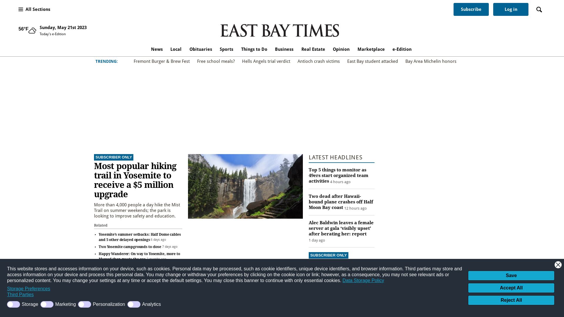 Статус сайта eastbaytimes.com ОНЛАЙН