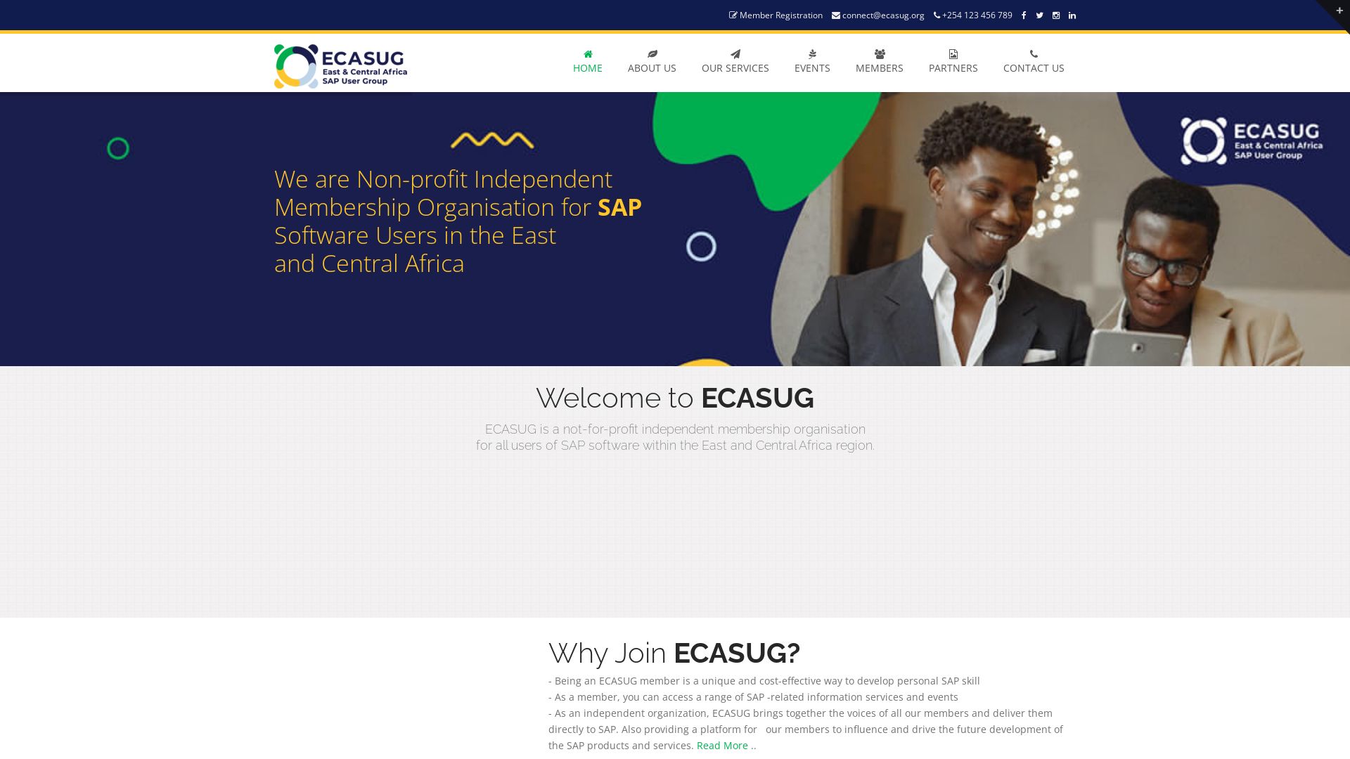 Статус сайта ecasug.org ОНЛАЙН