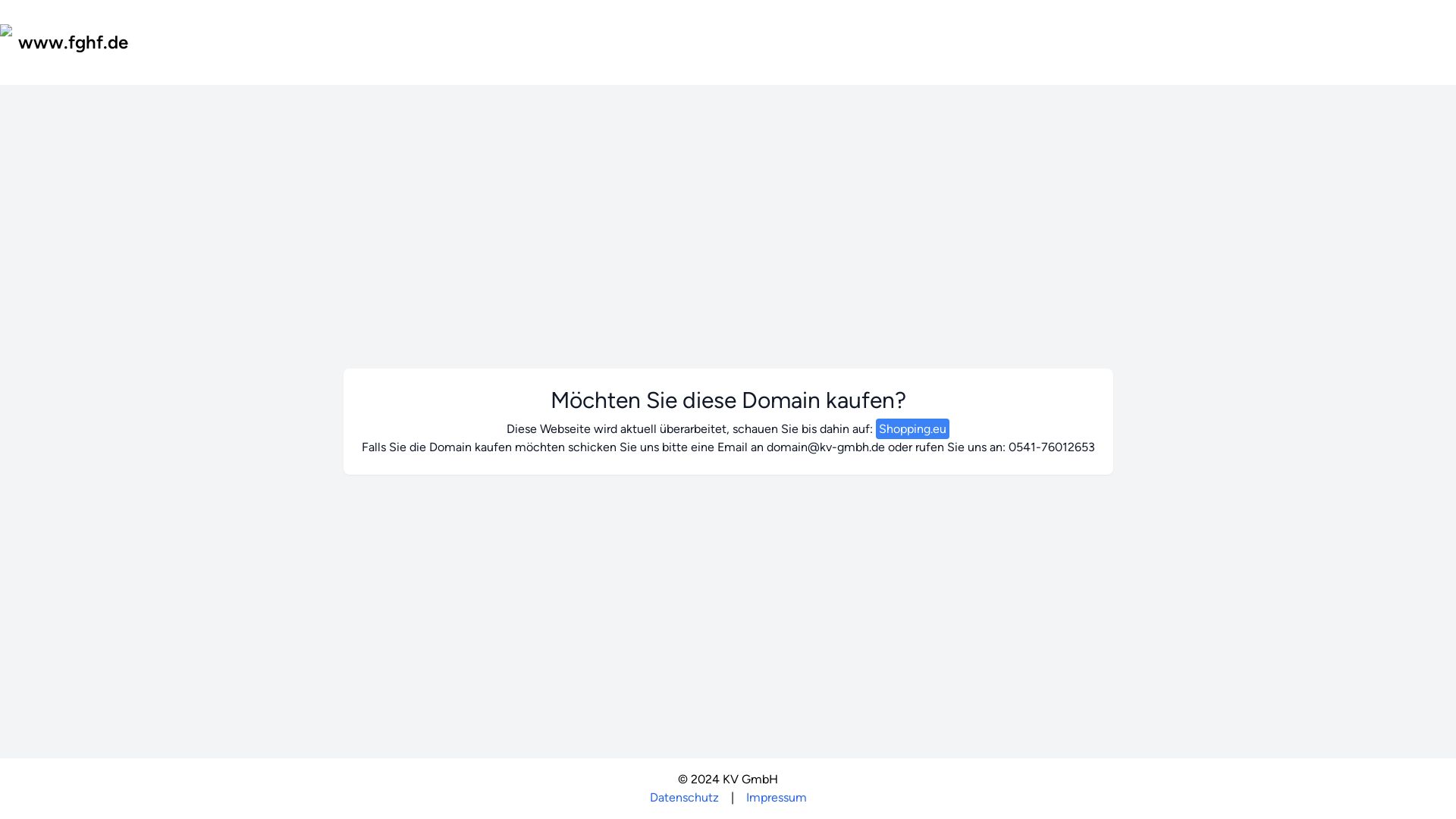 Статус сайта fghf.de ОНЛАЙН