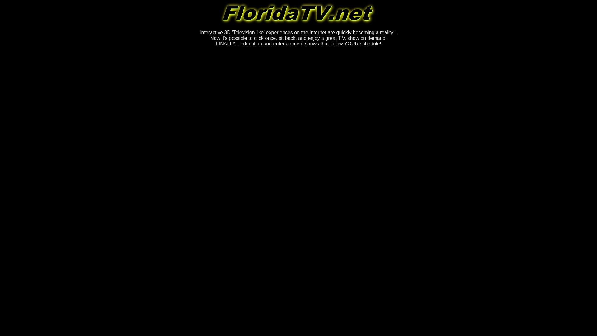 Статус сайта floridatv.net ОНЛАЙН
