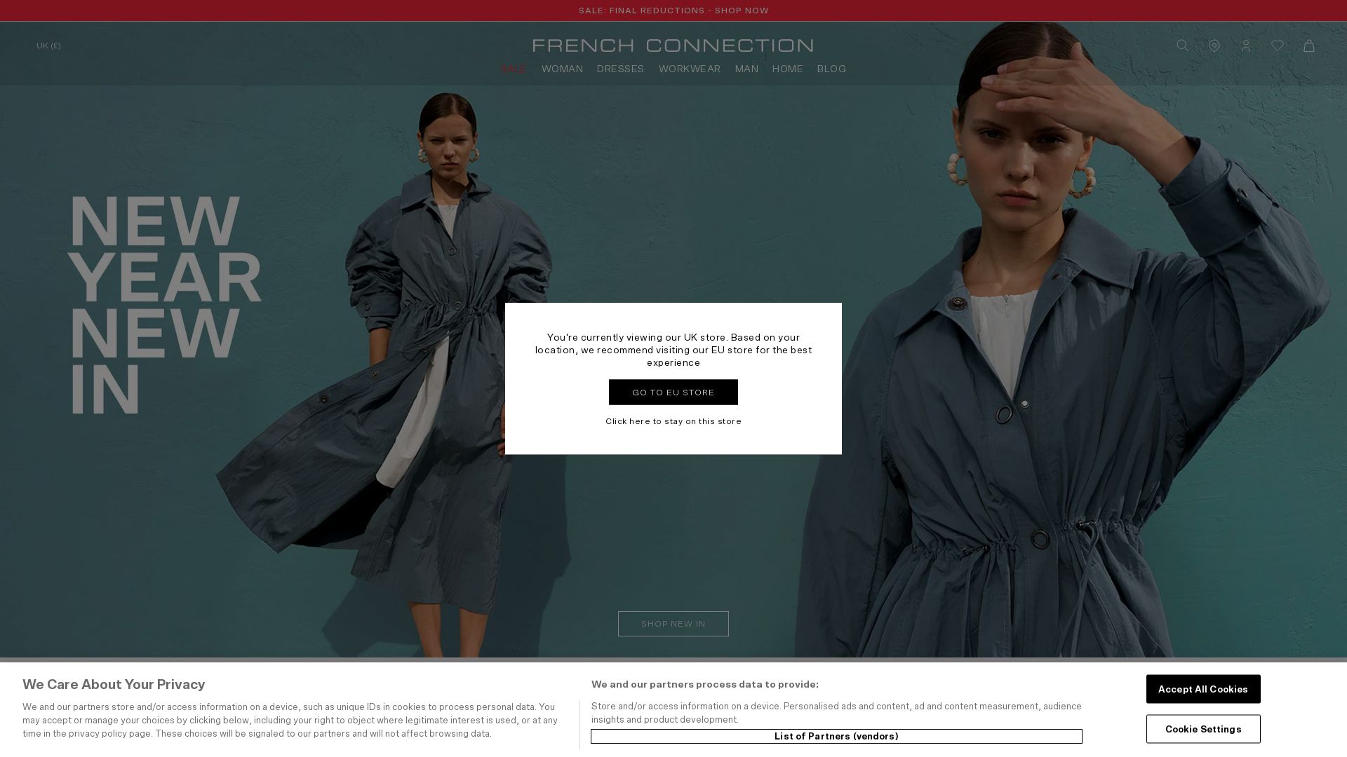 Статус сайта frenchconnection.com ОНЛАЙН