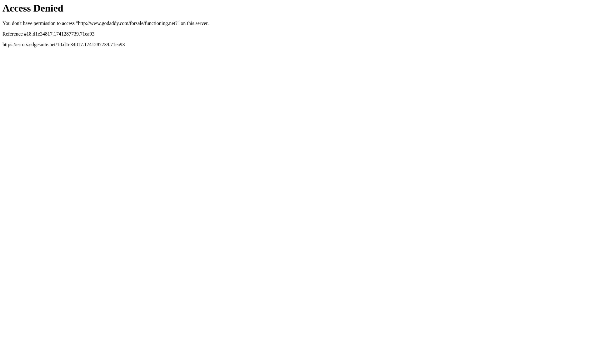 Статус сайта functioning.net ОНЛАЙН