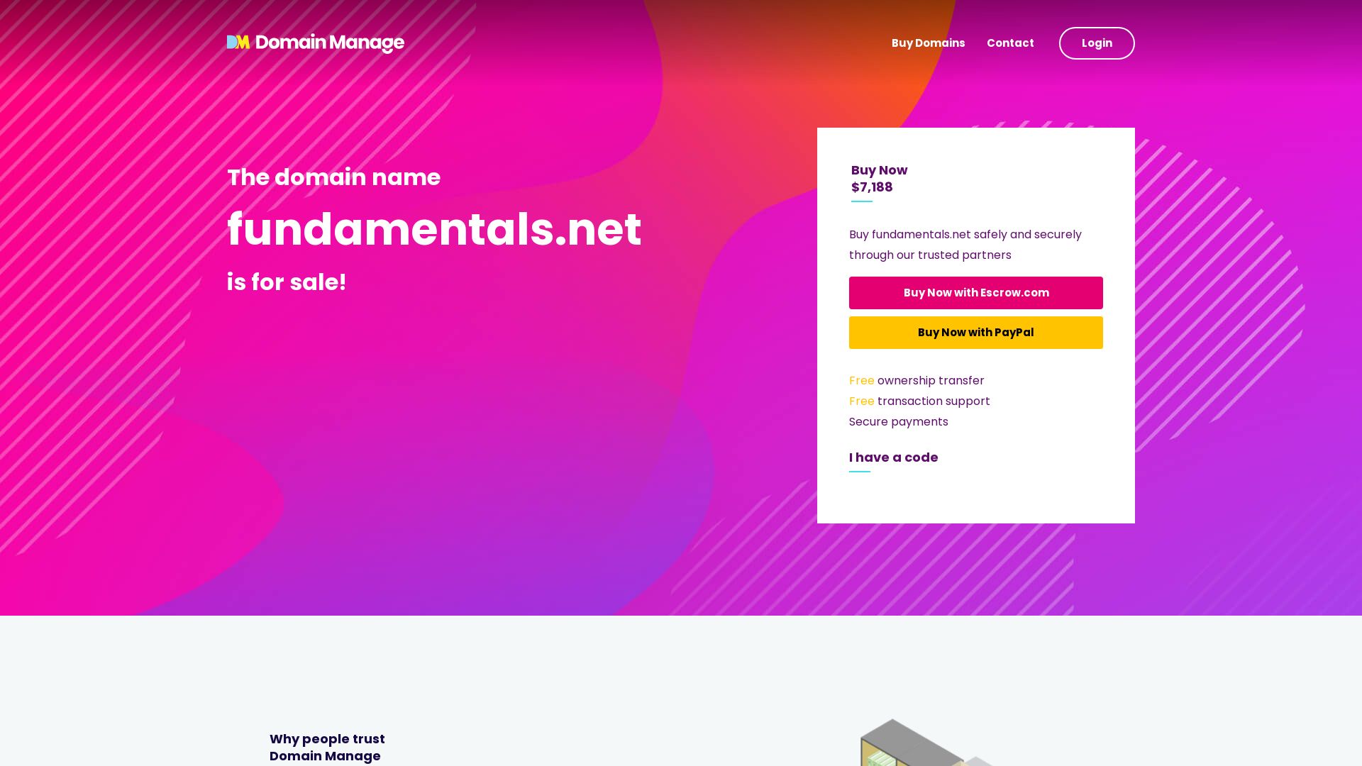 Статус сайта fundamentals.net ОНЛАЙН
