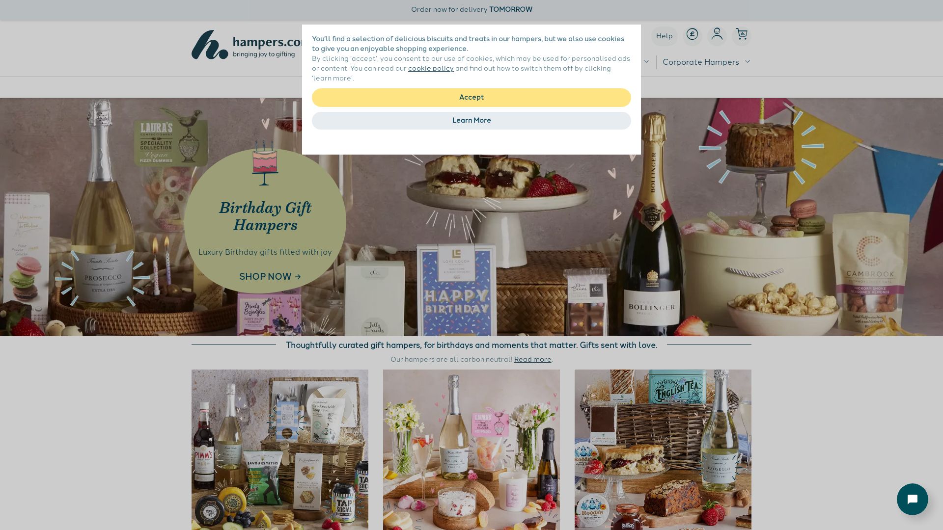 Статус сайта hamper.com ОНЛАЙН