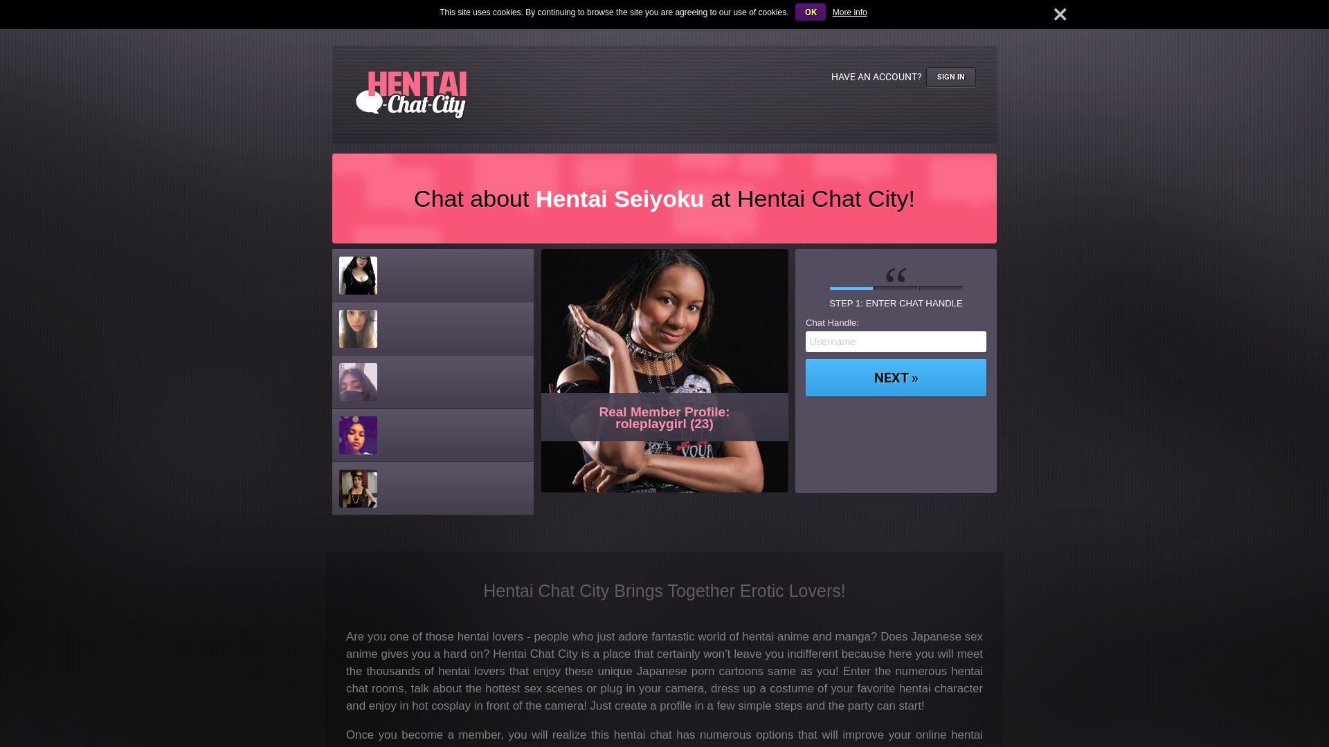 Статус сайта hentai-chat-city.com ОНЛАЙН
