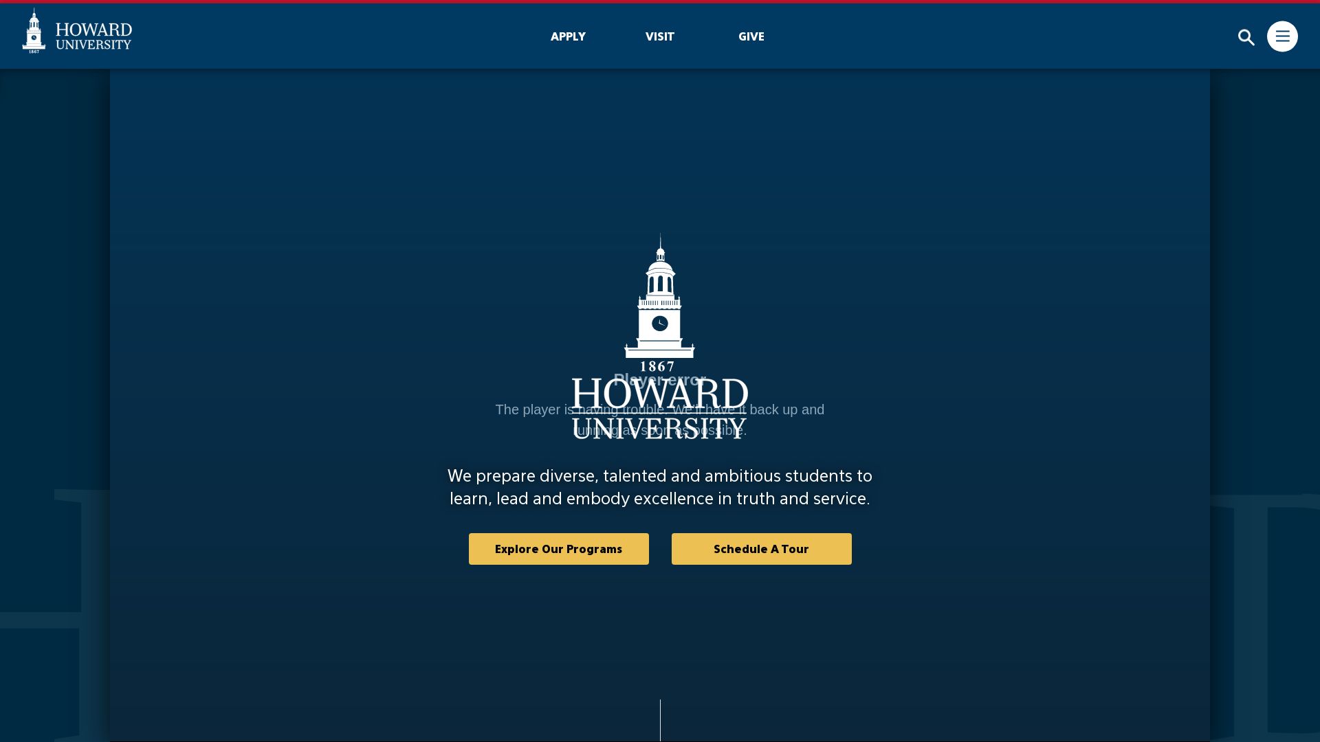 Статус сайта howard.edu ОНЛАЙН