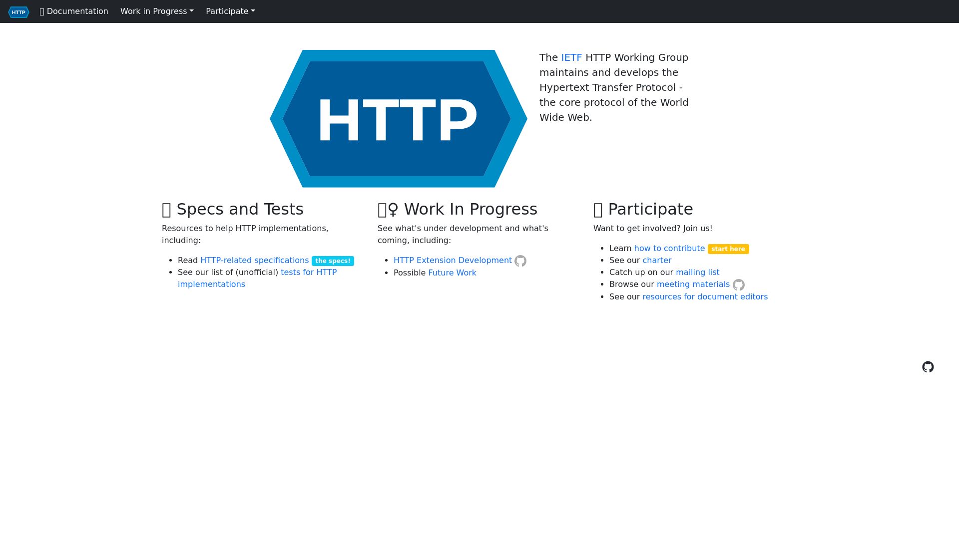 Статус сайта httpwg.org ОНЛАЙН