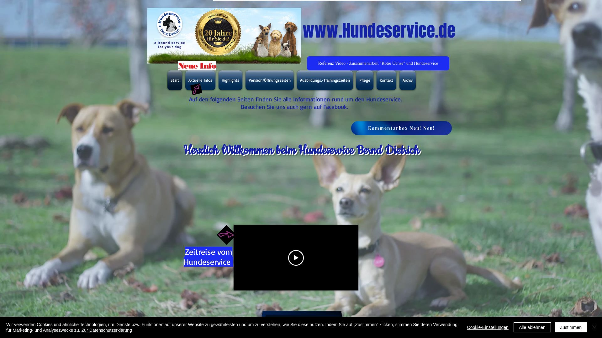 Статус сайта hundeservice.de ОНЛАЙН