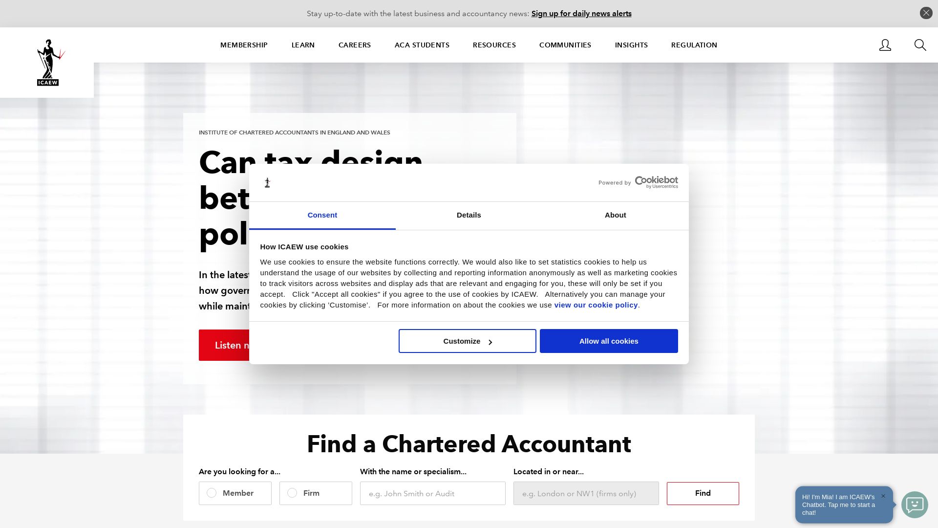 Статус сайта icaew.com ОНЛАЙН