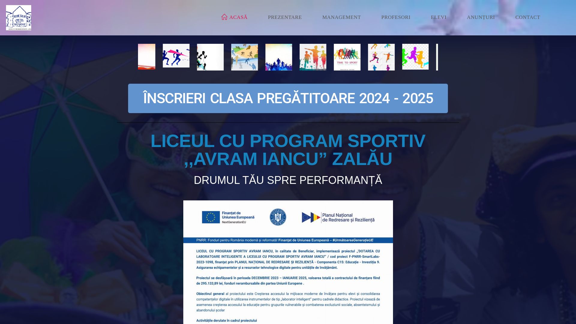 Статус сайта liceulsportivzalau.ro ОНЛАЙН