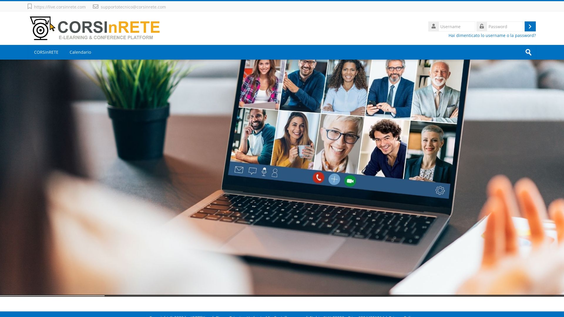 Статус сайта live.corsinrete.com ОНЛАЙН